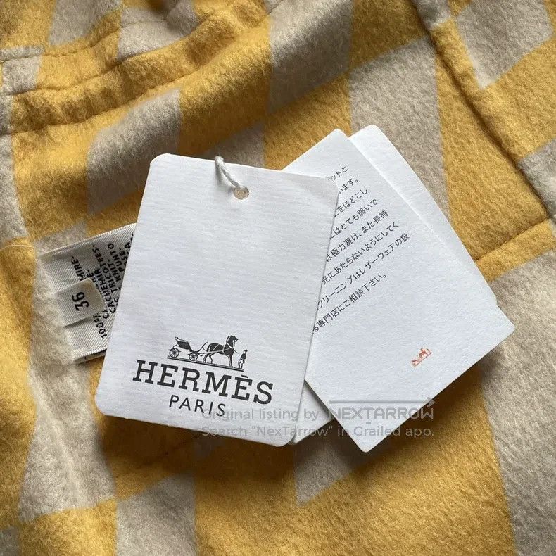 Hermes Hermes Windbreaker Jacket Yellow Size XS / US 0-2 / IT 36-38 - 8 Thumbnail