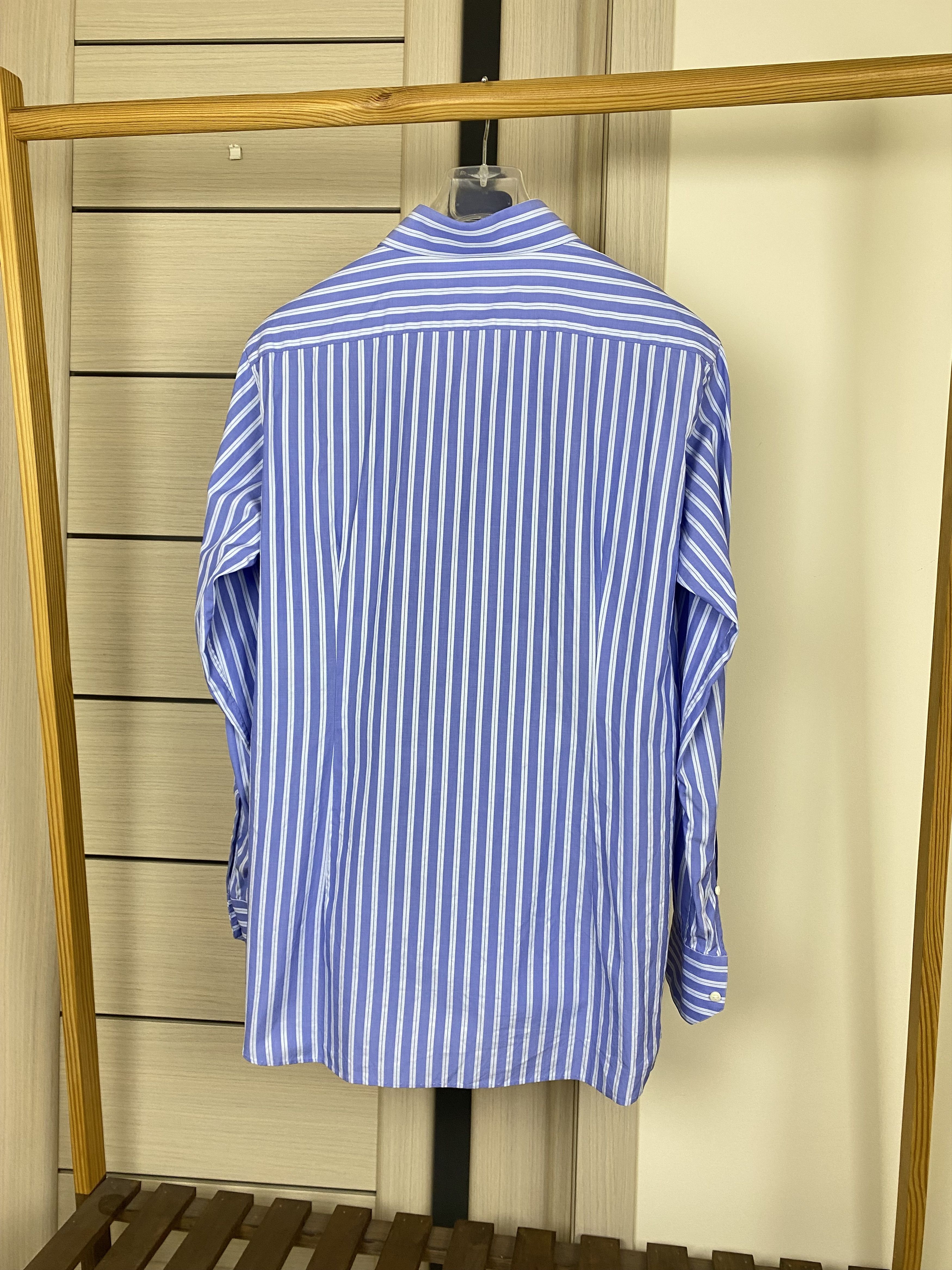 Patrick Hellmann Collection Patrick Hellmann collection classic stripe handmade shirt Size US M / EU 48-50 / 2 - 5 Thumbnail
