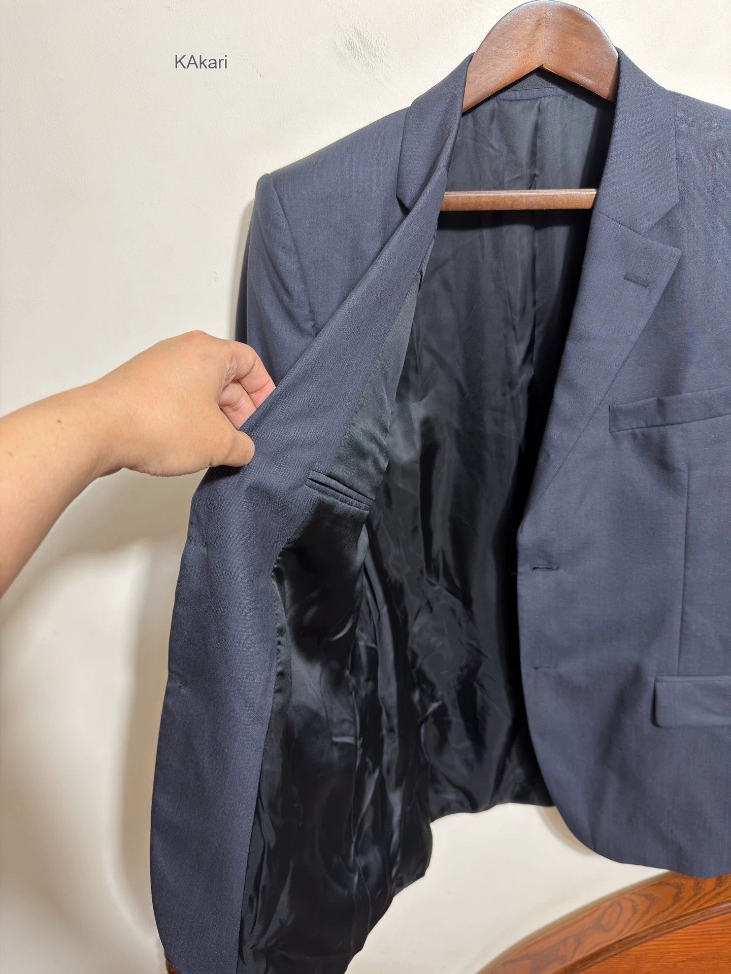 Givenchy Blue Single-Breasted Blazer Size US XXS / EU 40 - 6 Thumbnail