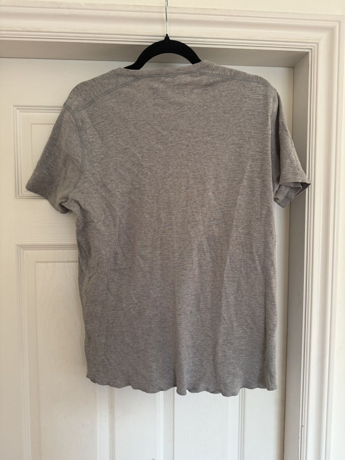 Wings + Horns Grey Curved Hem Tshirt Size US M / EU 48-50 / 2 - 3 Thumbnail