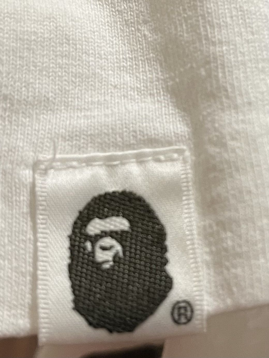 Bape Bape camo logo tee shirt Size US M / EU 48-50 / 2 - 6 Thumbnail