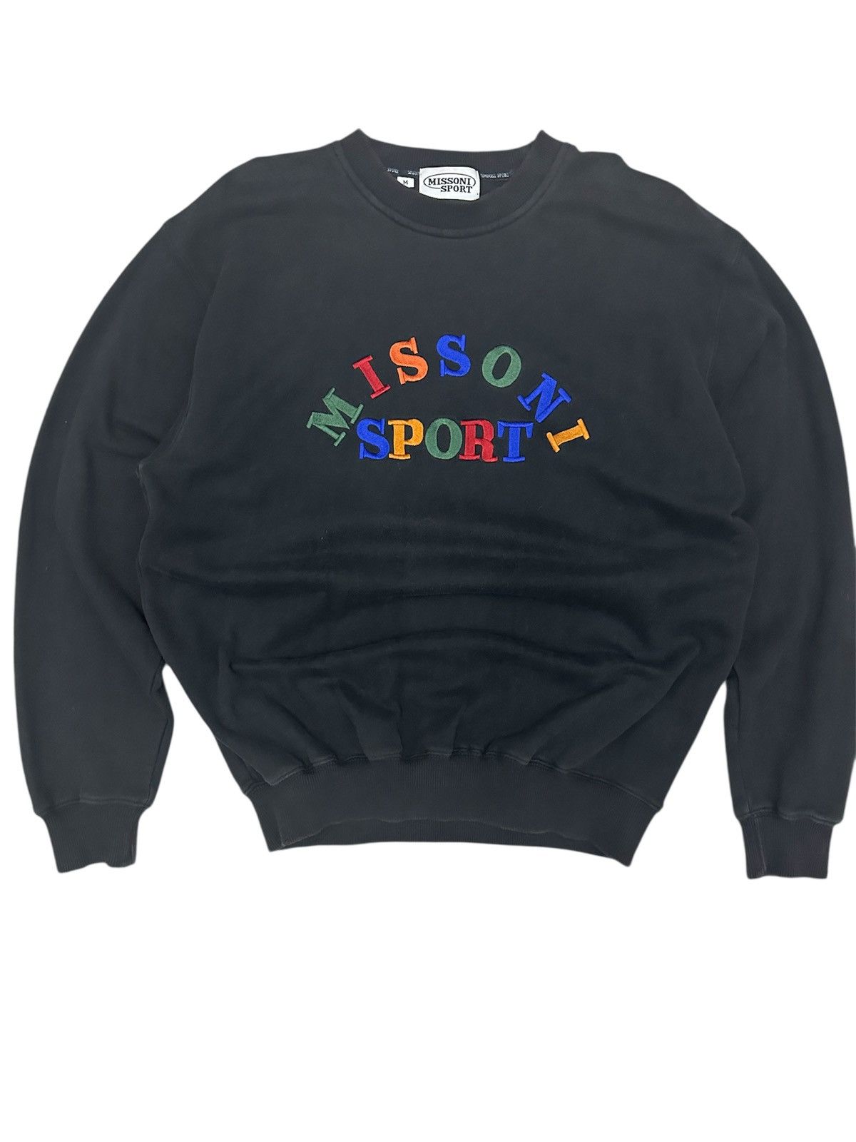 Missoni 🔥Vintage Missoni Sport Sweatshirt Big Logo Size US M / EU 48-50 / 2 - 1 Thumbnail