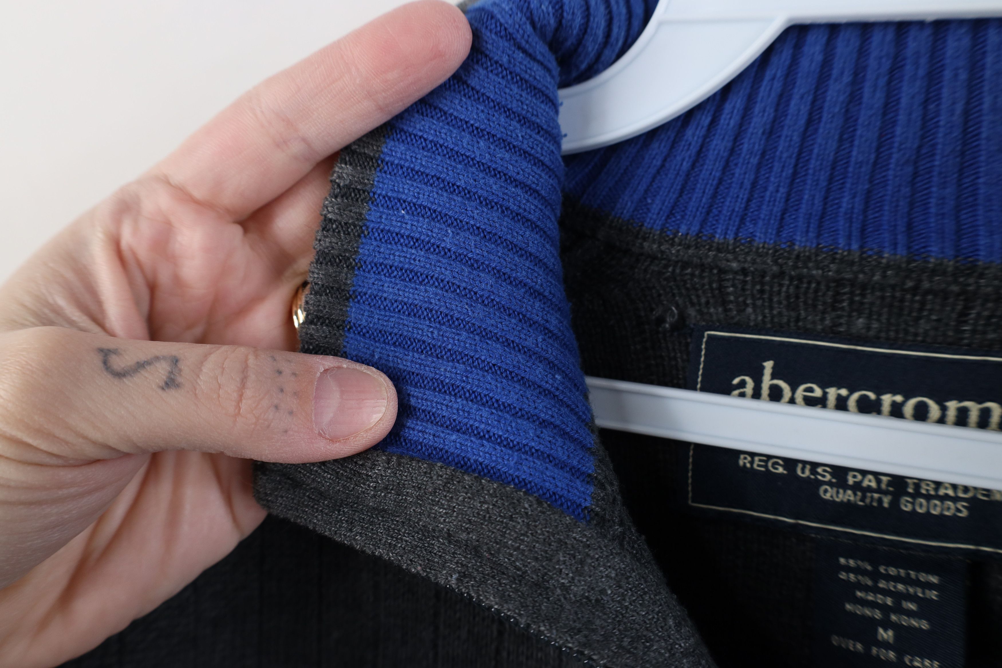Abercrombie & Fitch Vintage 90s Y2K Abercrombie & Fitch Knit Half Zip Sweater Size US M / EU 48-50 / 2 - 11 Thumbnail
