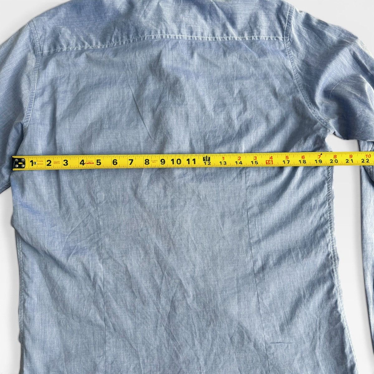 Golden Goose Golden Goose GGDB Chambray Oxford Button Up Shirt Italy Size US L / EU 52-54 / 3 - 2 Thumbnail
