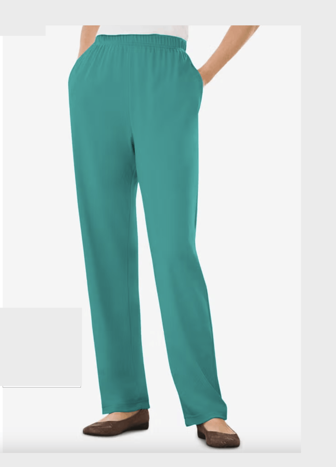 Other 1980's VTG Separate Issue Aqua Green USA Made Pullover Pants Size 22" - 1 Thumbnail