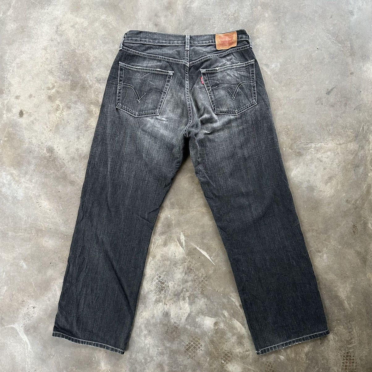 Japanese Brand W32 Vintage Levi’s 503 Faded BLACK Denim Jean Pant Size US 32 / EU 48 - 10 Thumbnail