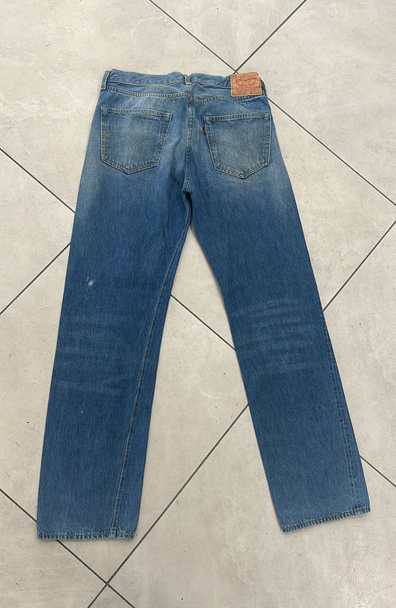 Levi's Vintage Clothing LVC Levi's Vintage Clothing 1955 501XX BigE Selvedge Jeans Size US 32 / EU 48 - 2 Thumbnail
