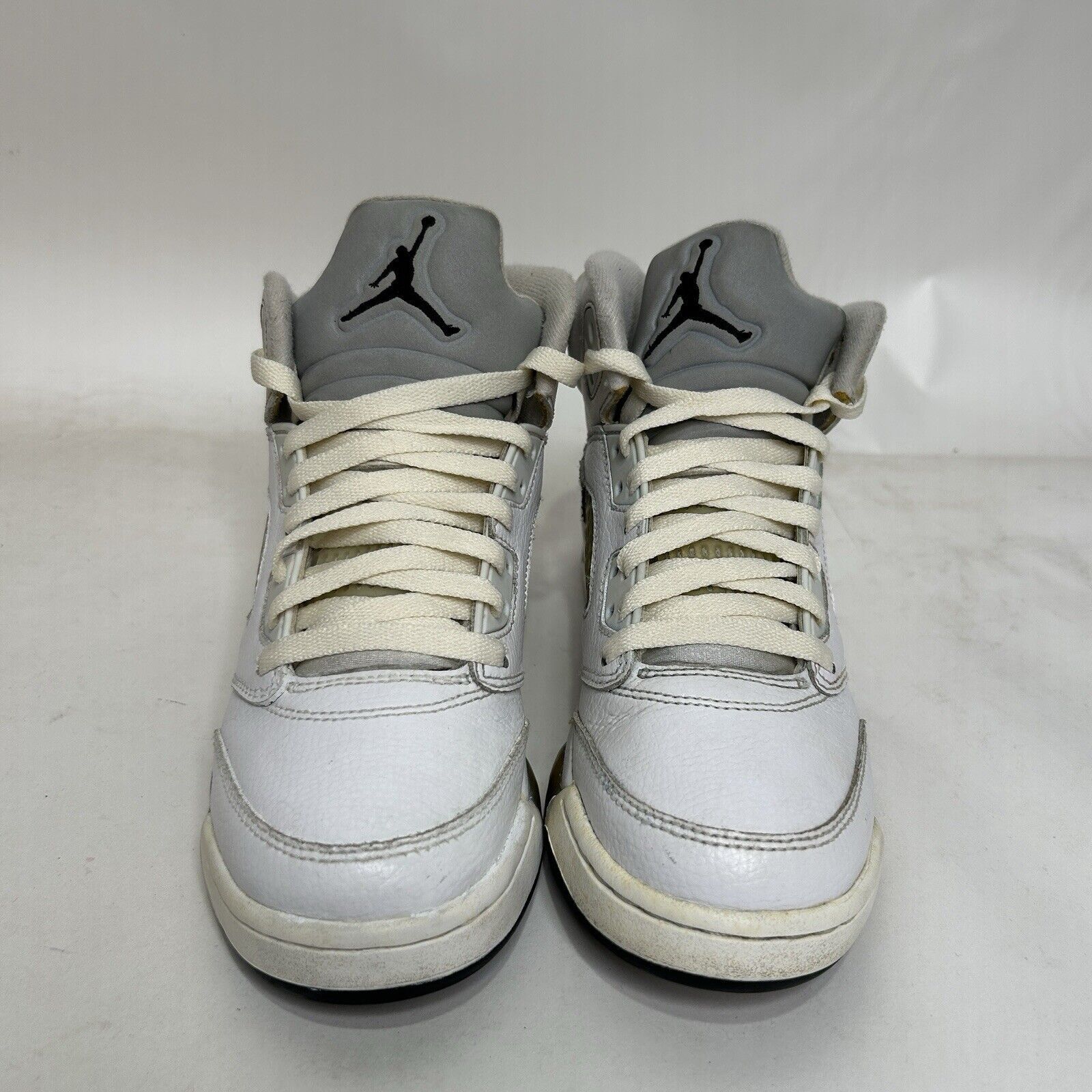 Jordan Brand Nike Shoes Air Jordan 5 Retro BG “White Metallic” 2024 Size US 7 / IT 37 - 2 Thumbnail