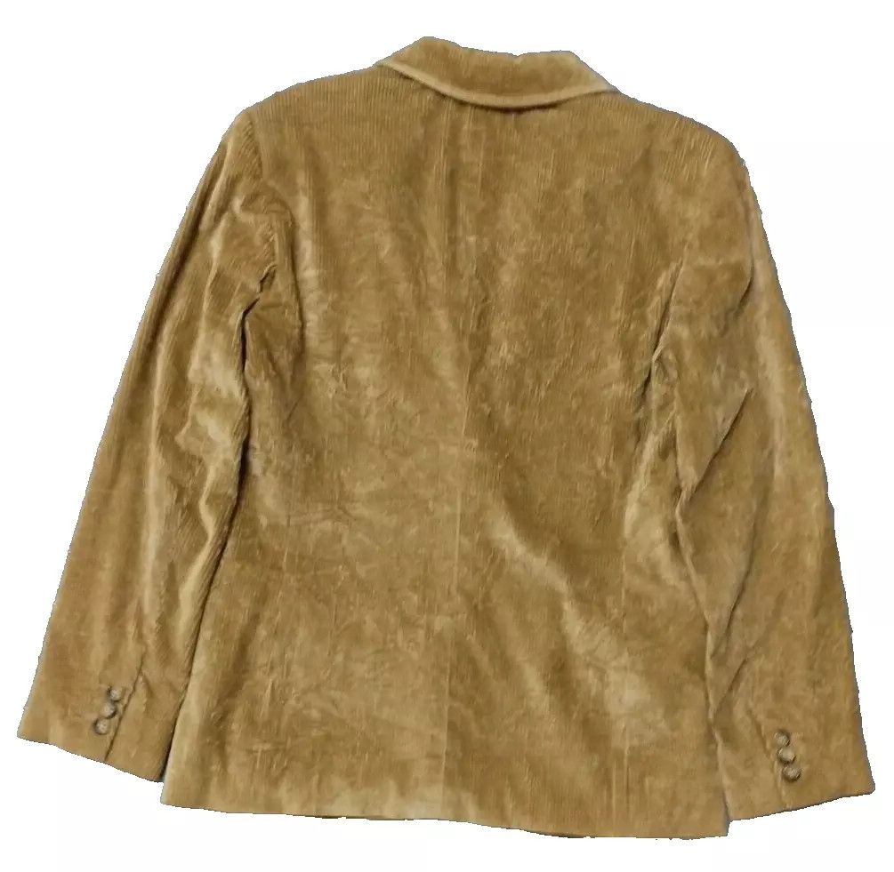 Max Mara × Weekend Max Mara MAX MARA Weekend Line Corduroy Light Brown Women Jacket Size XS / US 0-2 / IT 36-38 - 6 Thumbnail