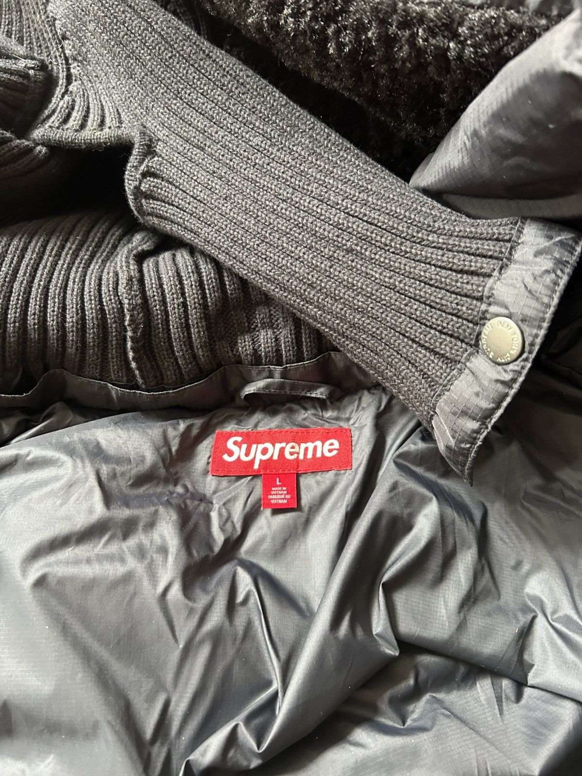 Supreme Supreme Facemask 700-Fill Down Puffer Jacket Size US L / EU 52-54 / 3 - 6 Thumbnail