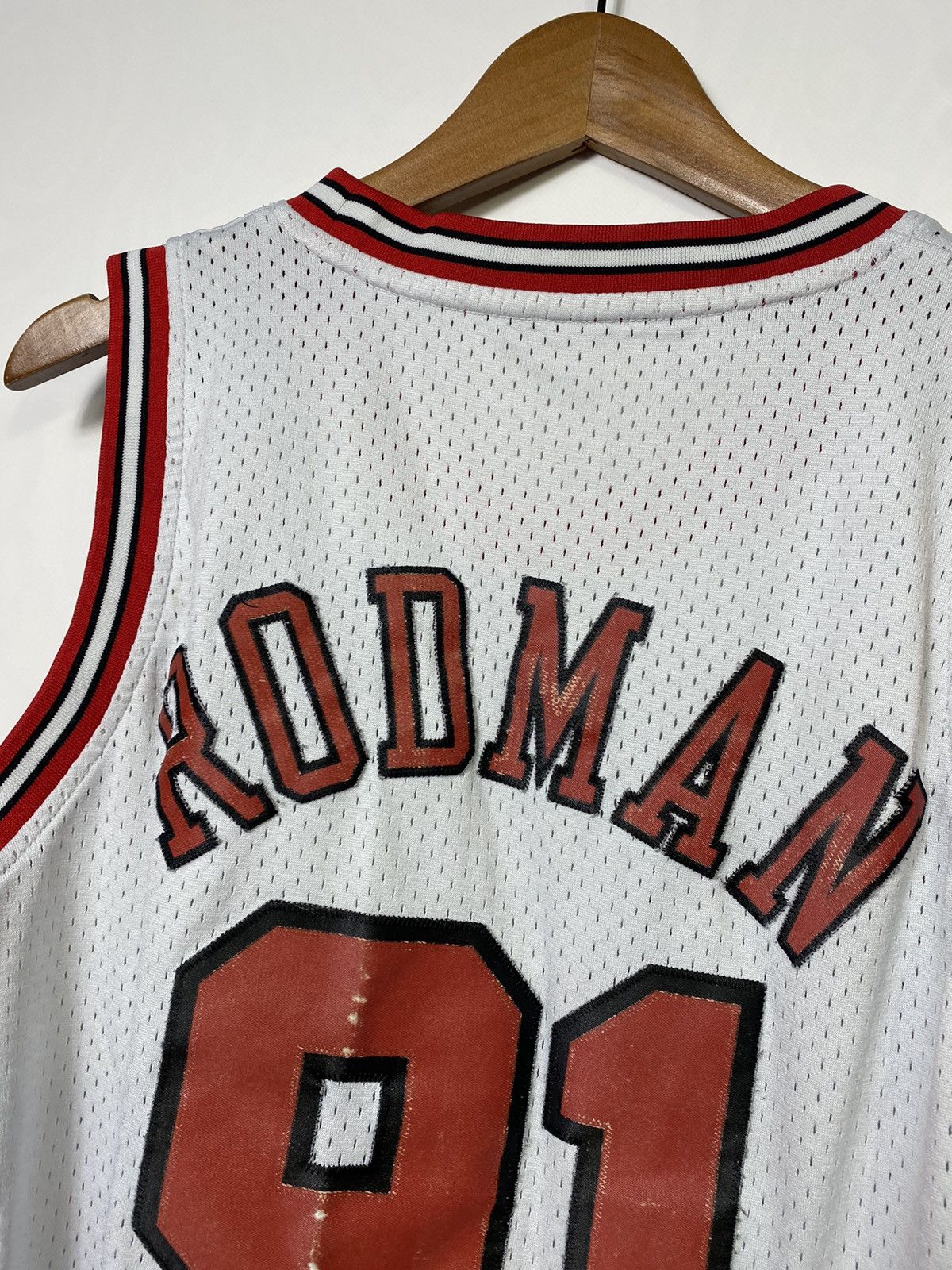 Adidas × NBA × Vintage Vintage Harwood Classics x Adidas Chicago Bulls Rodman Jerse Size US M / EU 48-50 / 2 - 18 Thumbnail