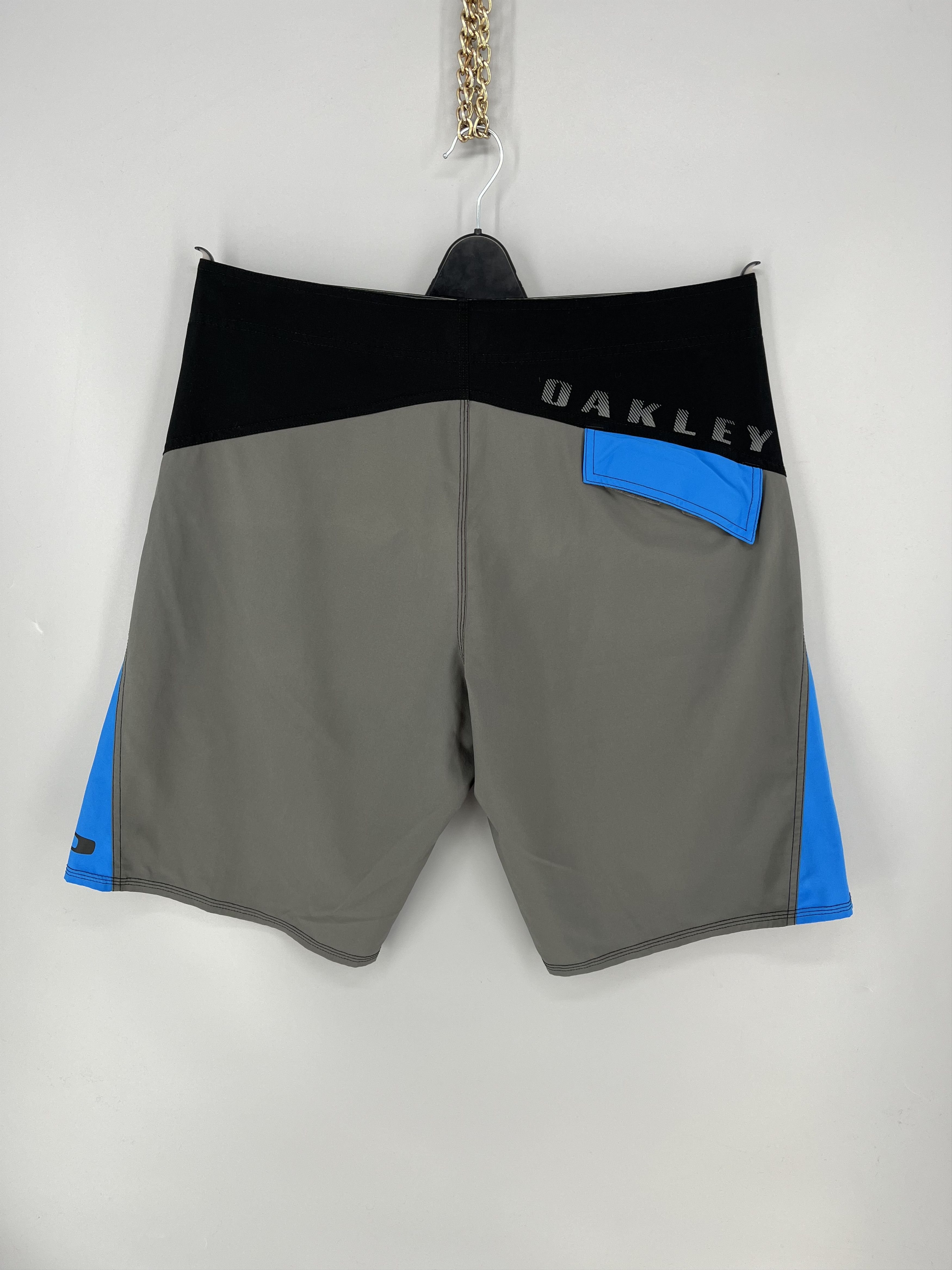 Oakley Surf Oakley Sidetrack 21" Board Shorts - Blue/Black/Grey Size US 36 / EU 52 - 5 Thumbnail