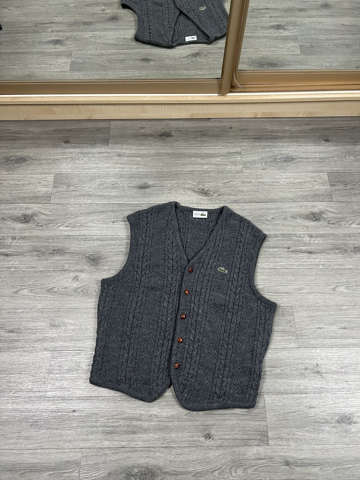 Lacoste Lacoste sleeveless wool vest size L gray men’s Size US L / EU 52-54 / 3 - 1 Thumbnail