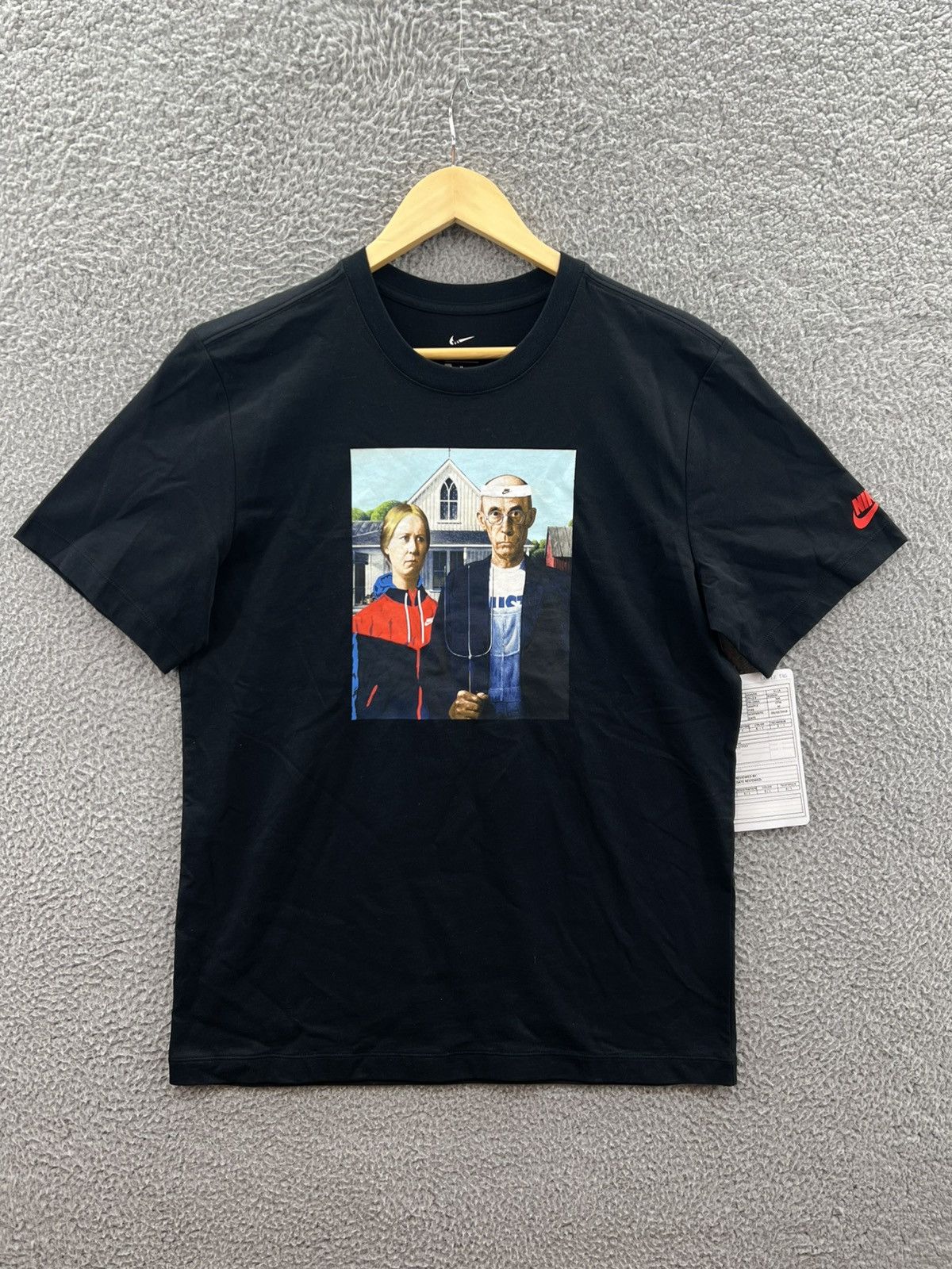 Nike Nike Tee American Gothic Sample Black T-Shirt Size Medium Size US M / EU 48-50 / 2 - 1 Thumbnail