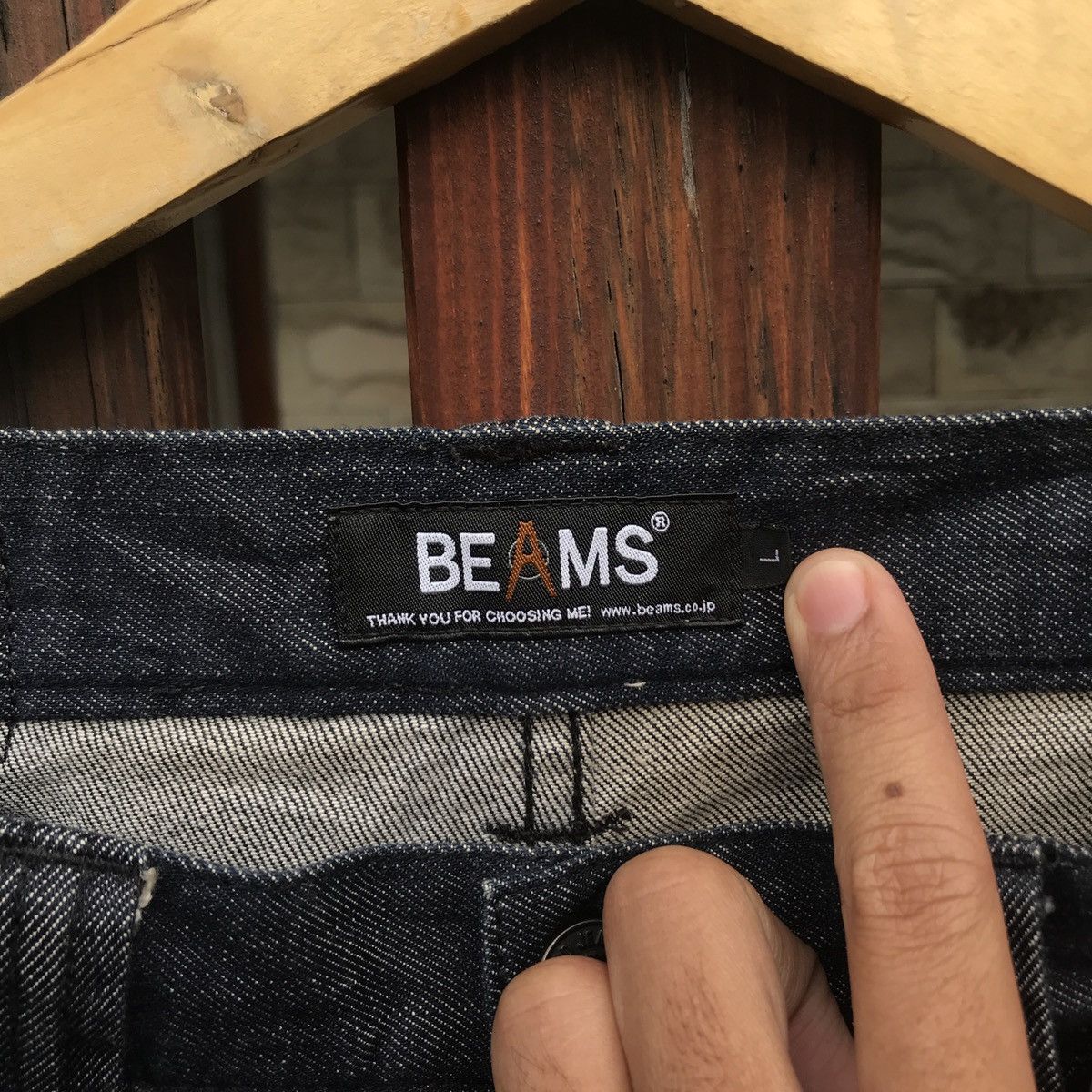 Beams Japan × Beams Plus × Japanese Brand BEAMS JAPAN INDIGO DENIM STRAIGHT Size US 30 / EU 46 - 9 Thumbnail