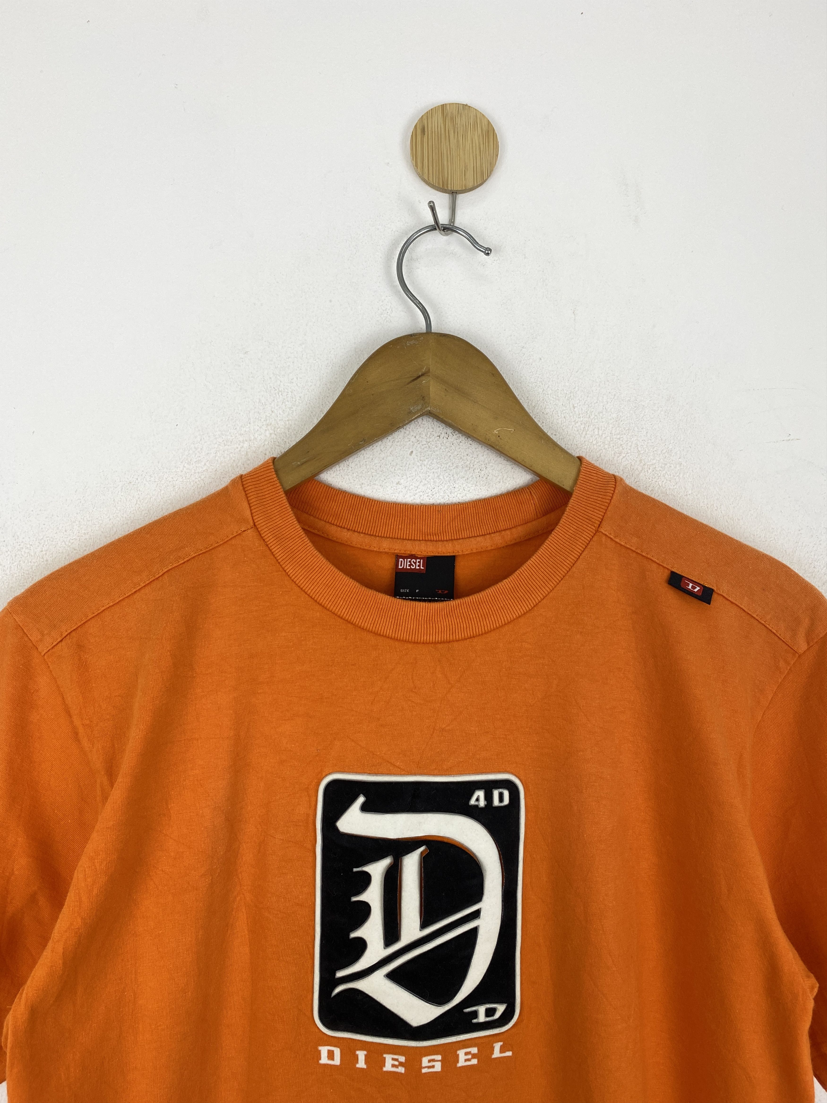 Designer × Diesel × Vintage Vintage Diesel Central Logo Short Sleeve Tshirt TA0570 Size US XS / EU 42 / 0 - 2 Thumbnail