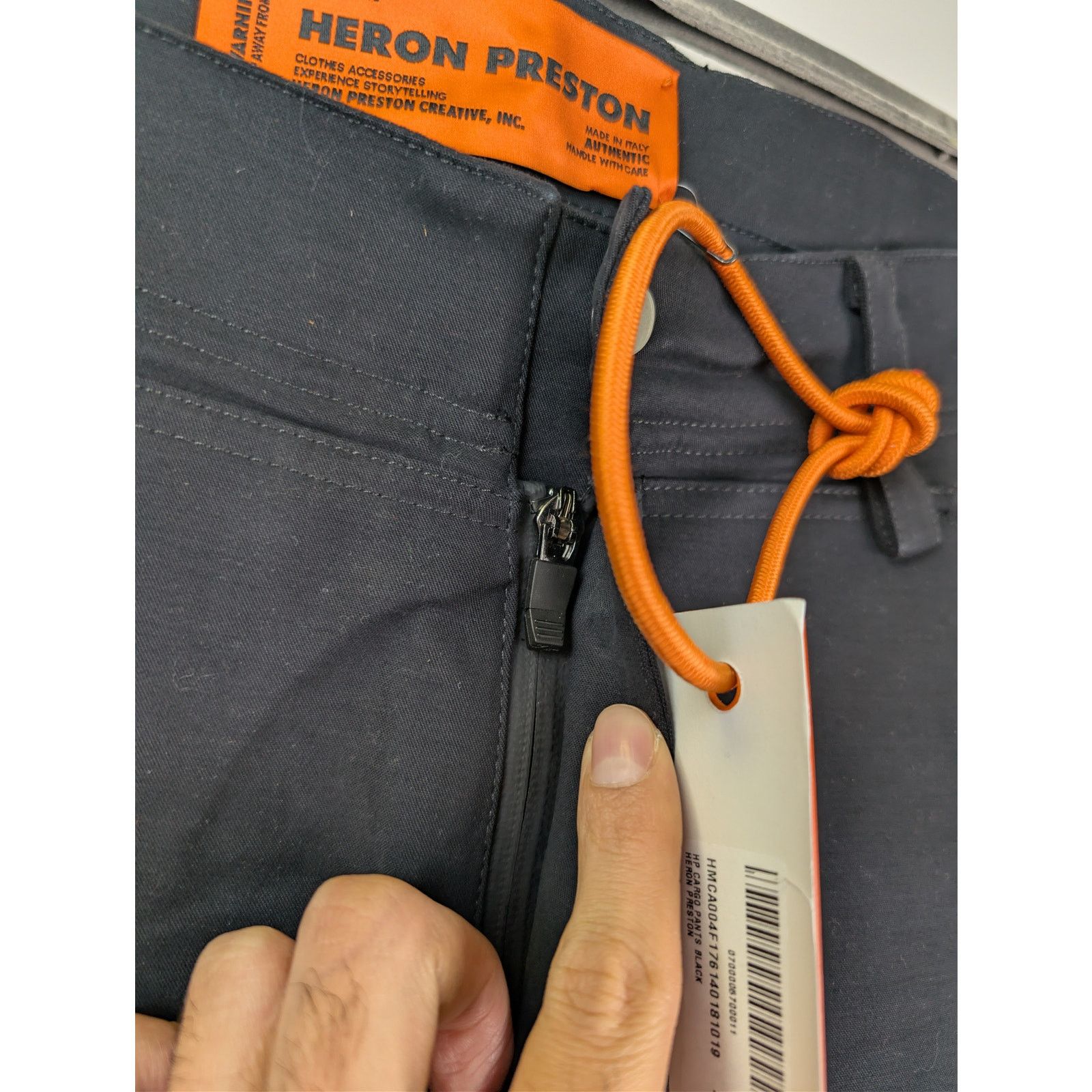 Heron Preston o1rshd1 HP Cargo Pants in Black Size US 32 / EU 48 - 7 Thumbnail