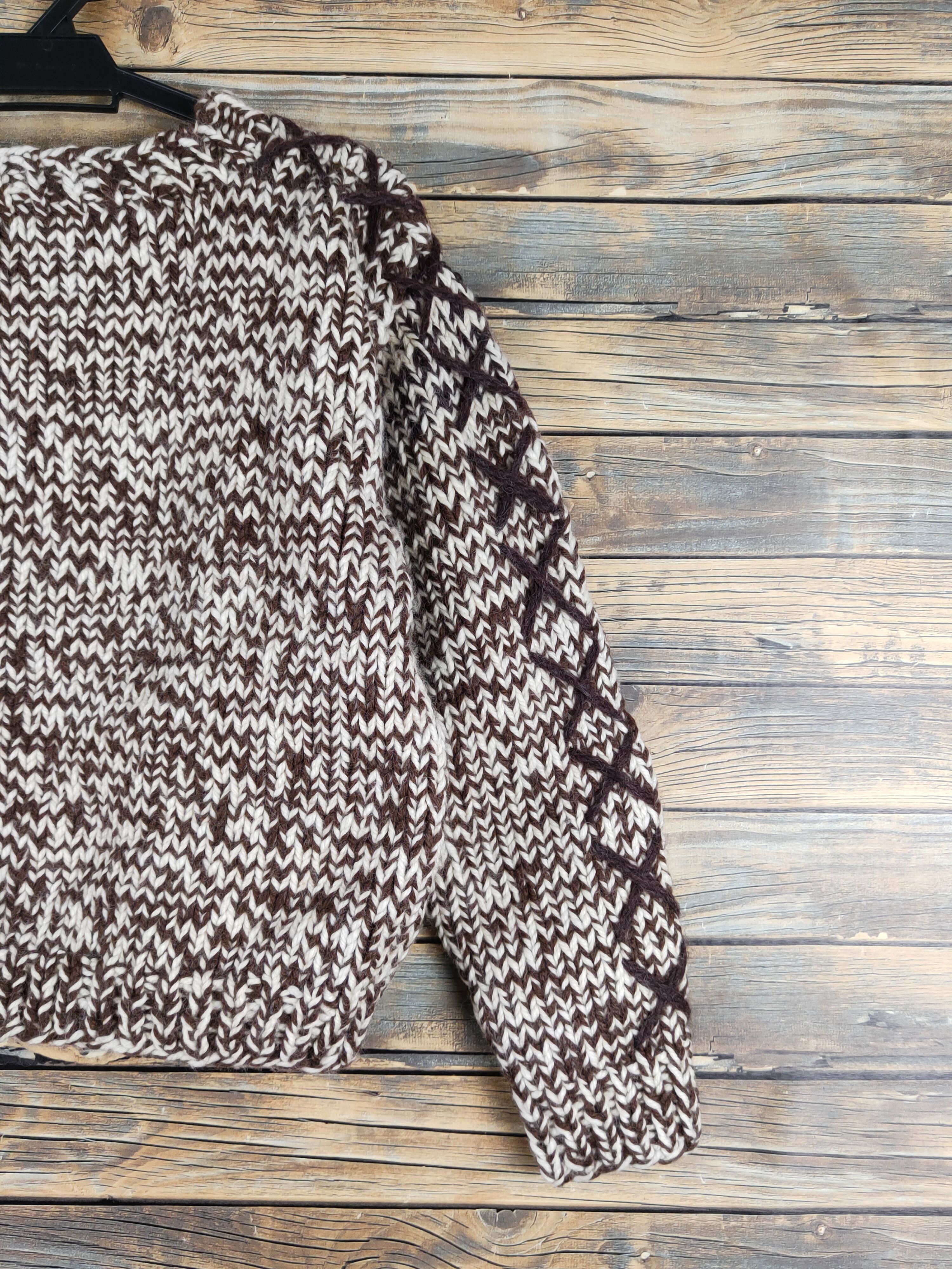Japanese Brand Japanese Brand Brown Knitwear Crop Tops #W1936 Size M / US 6-8 / IT 42-44 - 9 Thumbnail