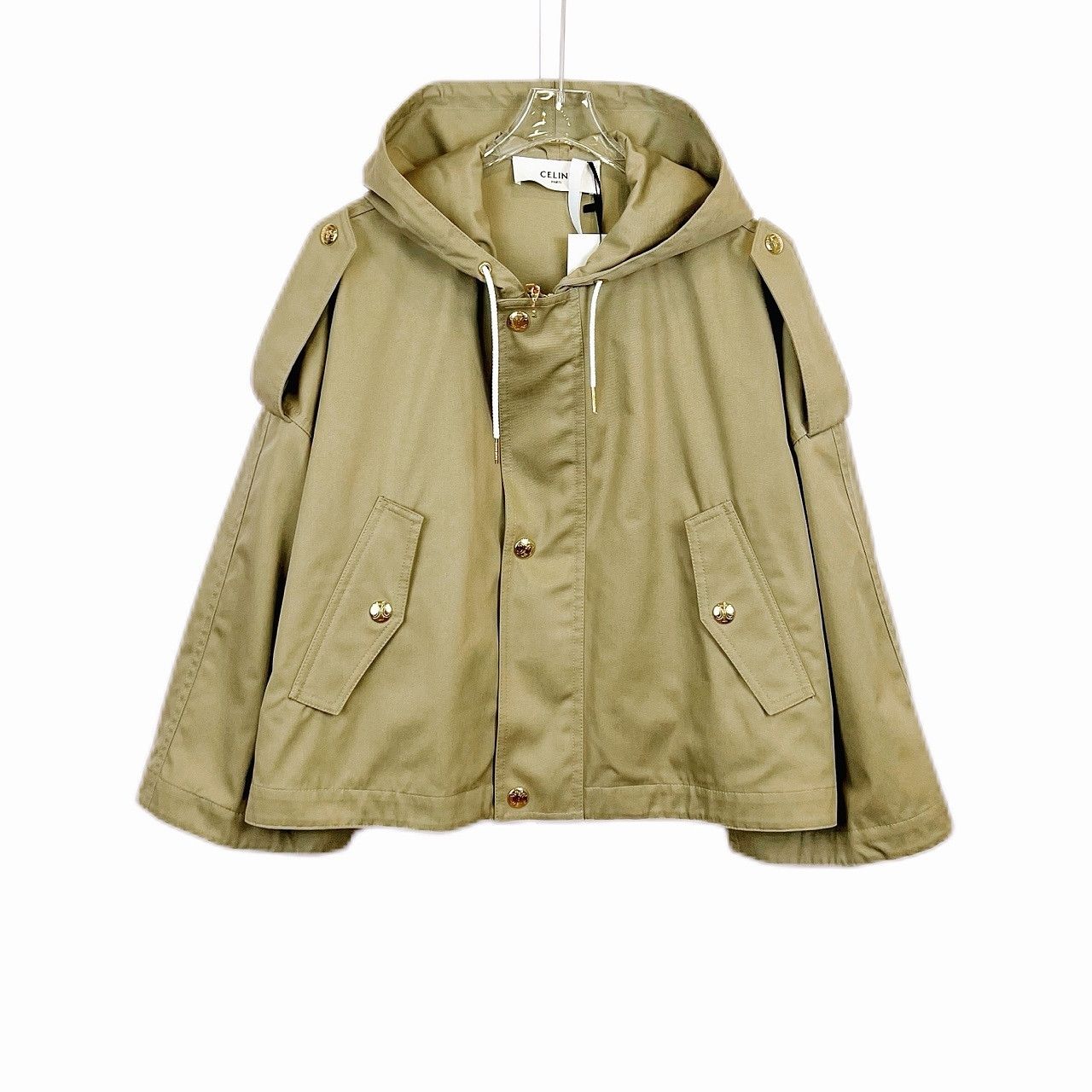 Celine Celine Hooded Jacket Size 38 Size S / US 4 / IT 40 - 1 Thumbnail