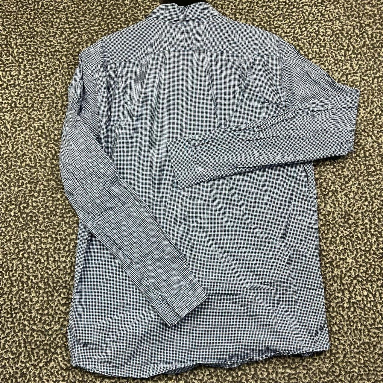 Lacoste Lacoste Button Up Shirt 40 Classic Fit Gingham Check Cotton Size US XXS / EU 40 - 2 Thumbnail