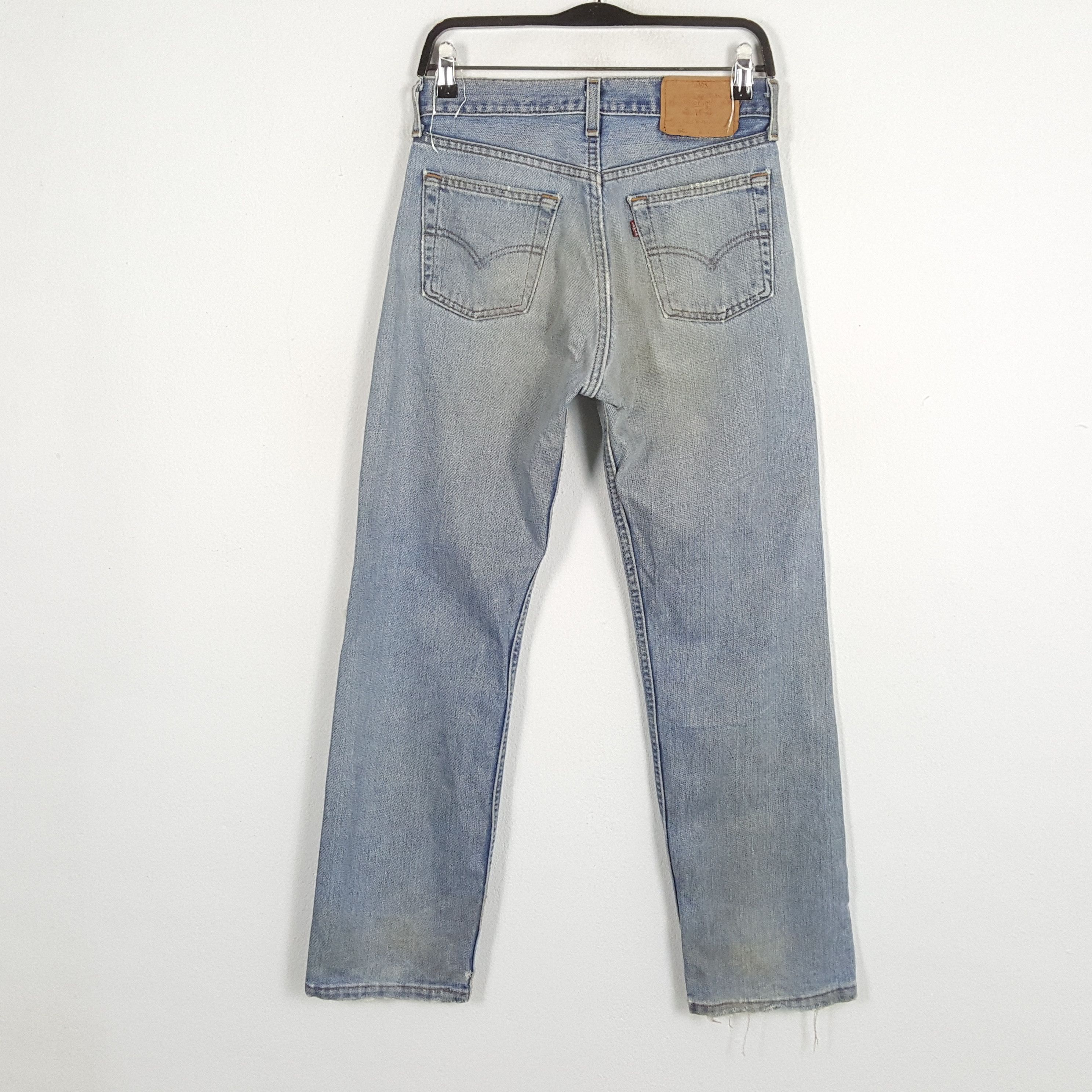 Levi's × Vintage LEVI'S 501 Distressed Jeans Streetwear Style Size US 28 / EU 44 - 4 Thumbnail