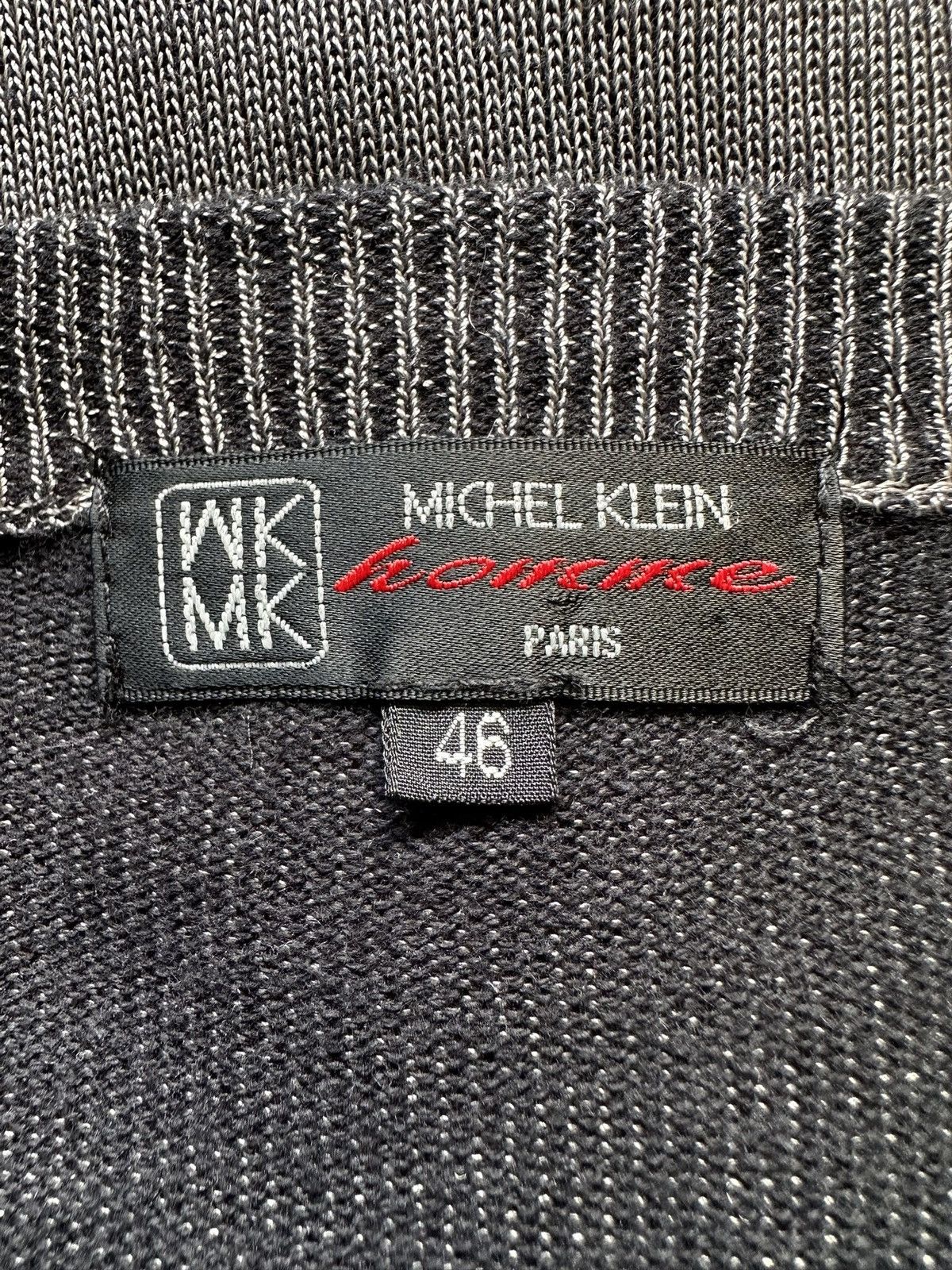 Michel Klein 00's MK Homme - Avantgarde knit cardigan Size US S / EU 44-46 / 1 - 13 Thumbnail