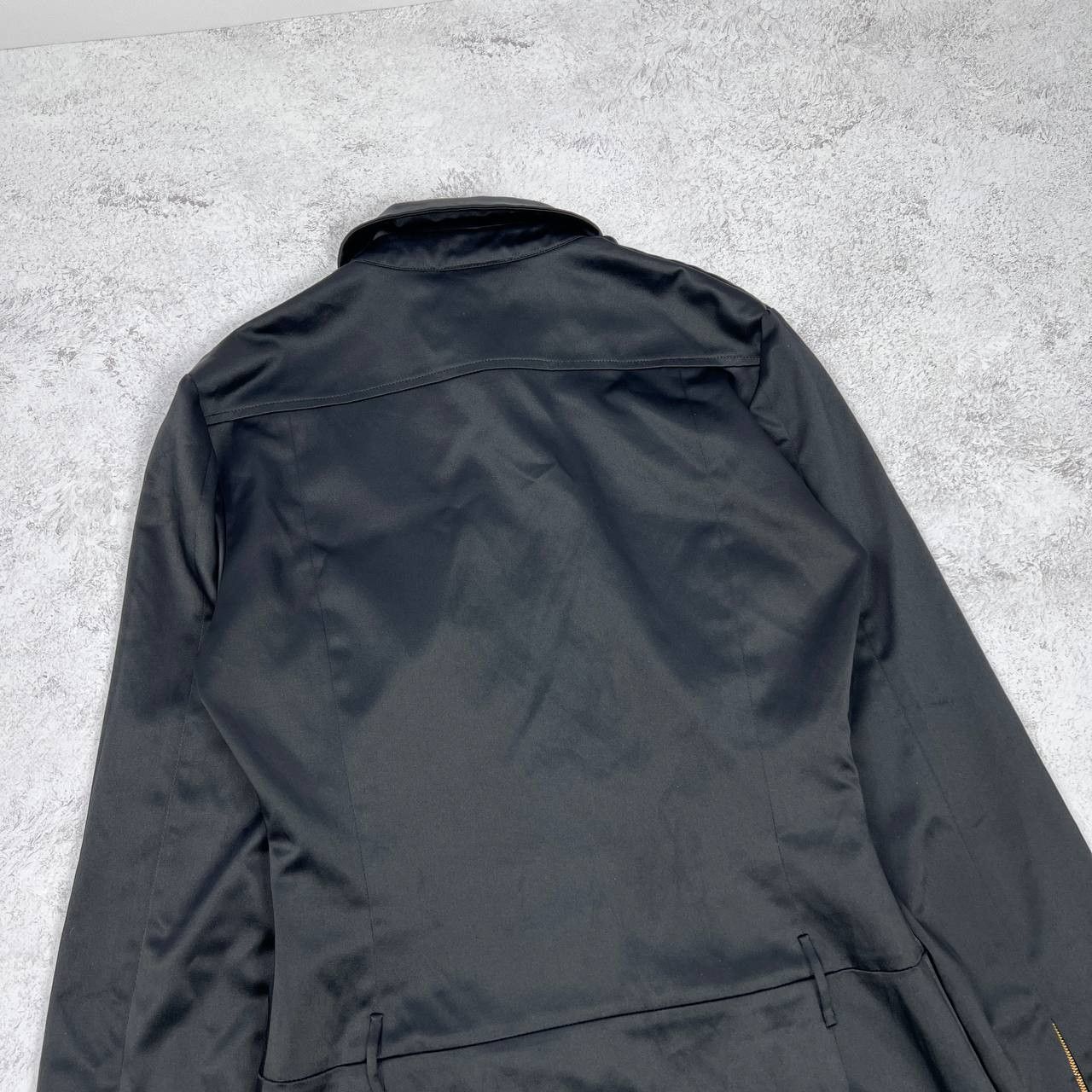Versace Jeans Couture Versace Black Coat Jacket Full Zip Gold Tone Hardware Size M / US 6-8 / IT 42-44 - 16 Thumbnail