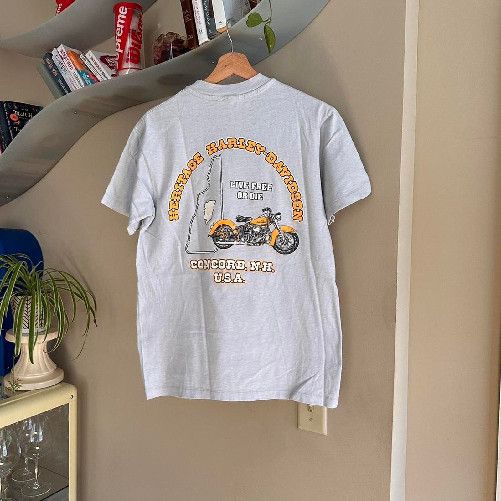 Harley Davidson × Vintage Vintage 1990 Harley Davidson Shirt Size US S / EU 44-46 / 1 - 6 Thumbnail