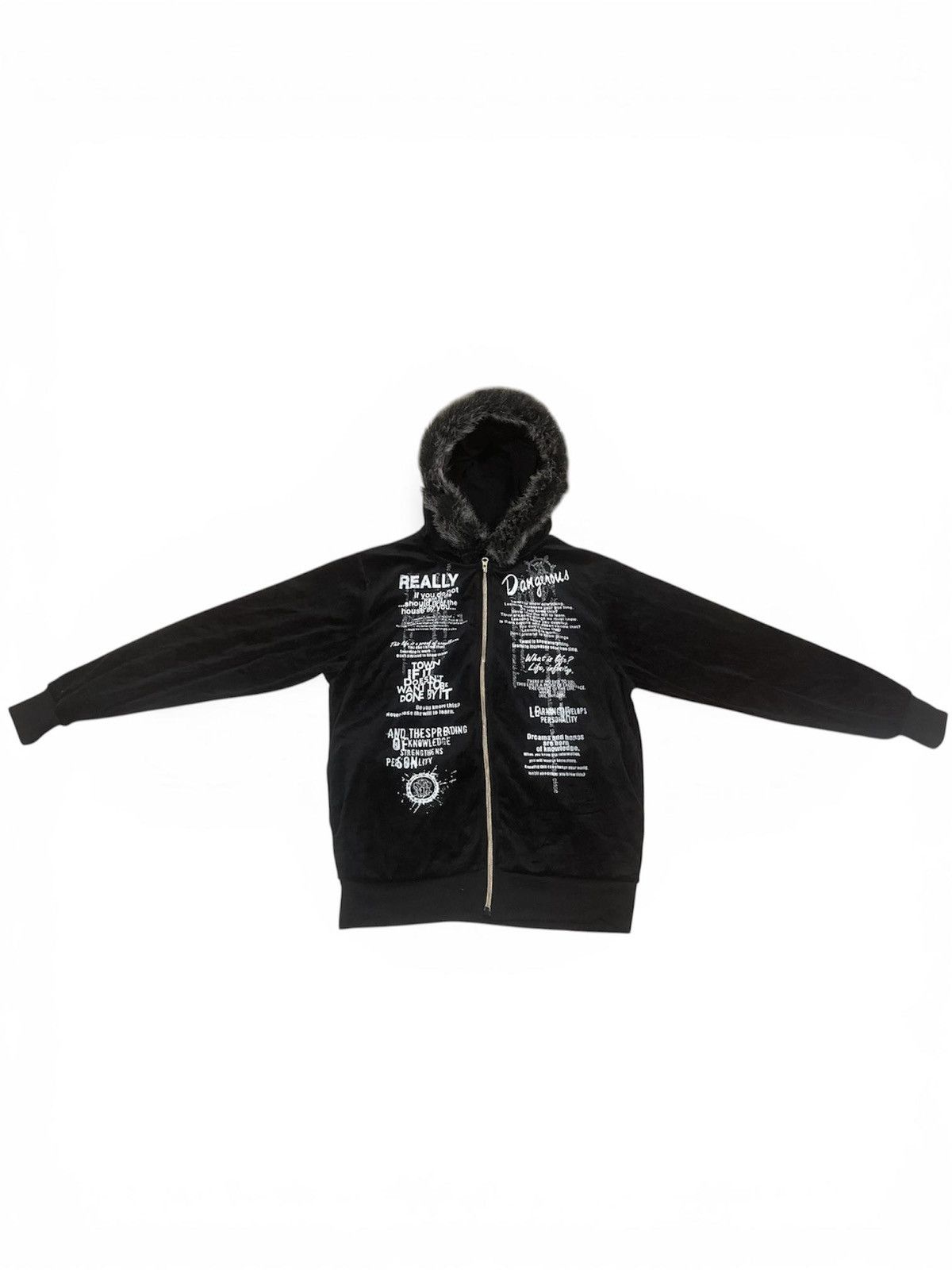 Hysteric Glamour Beaumont Carr Velvet Fur Hoodie Size US L / EU 52-54 / 3 - 1 Thumbnail