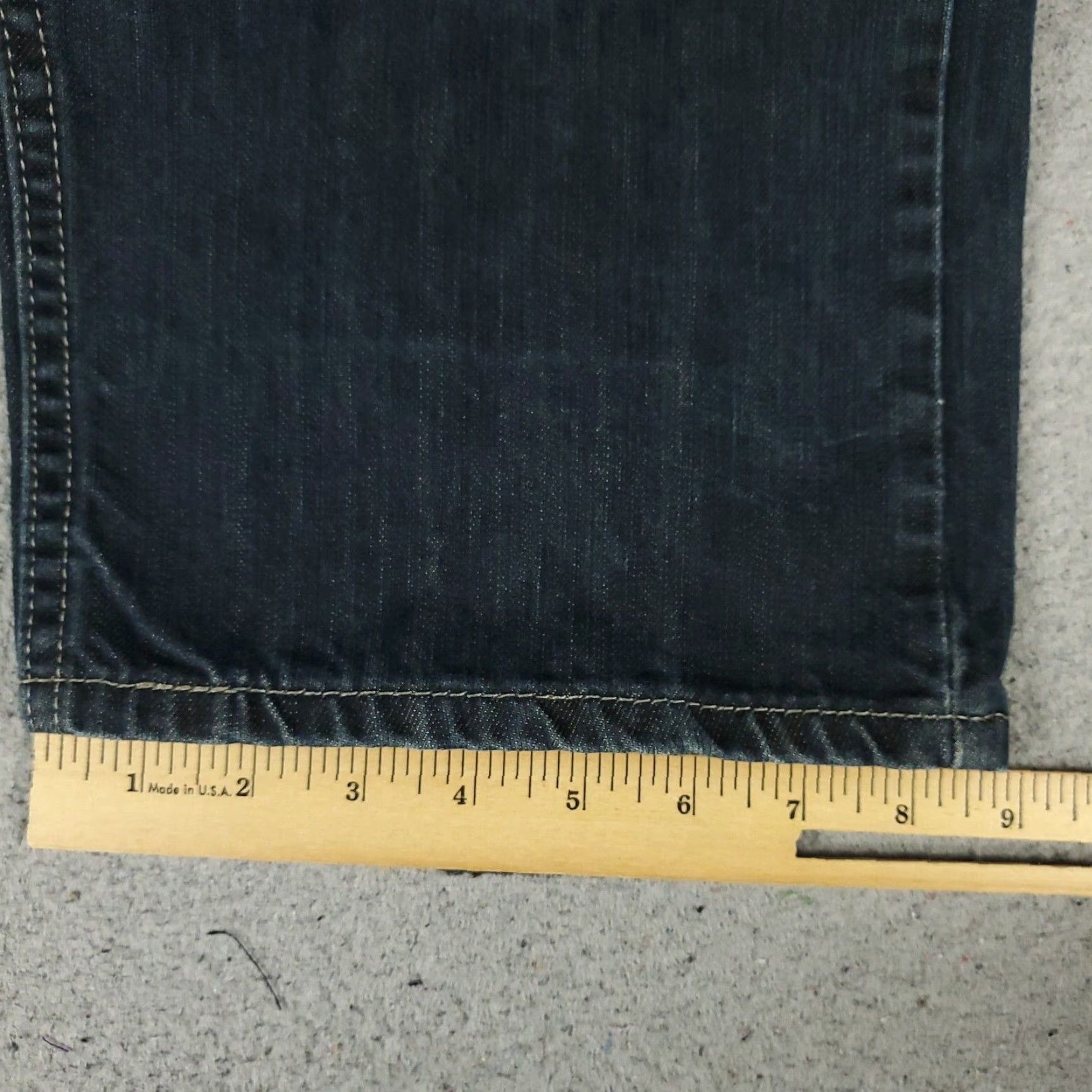 Levi's Levis 505 Jeans Mens 40x26 Blue Casual Straight Leg Denim Pants Size US 40 / EU 56 - 6 Thumbnail
