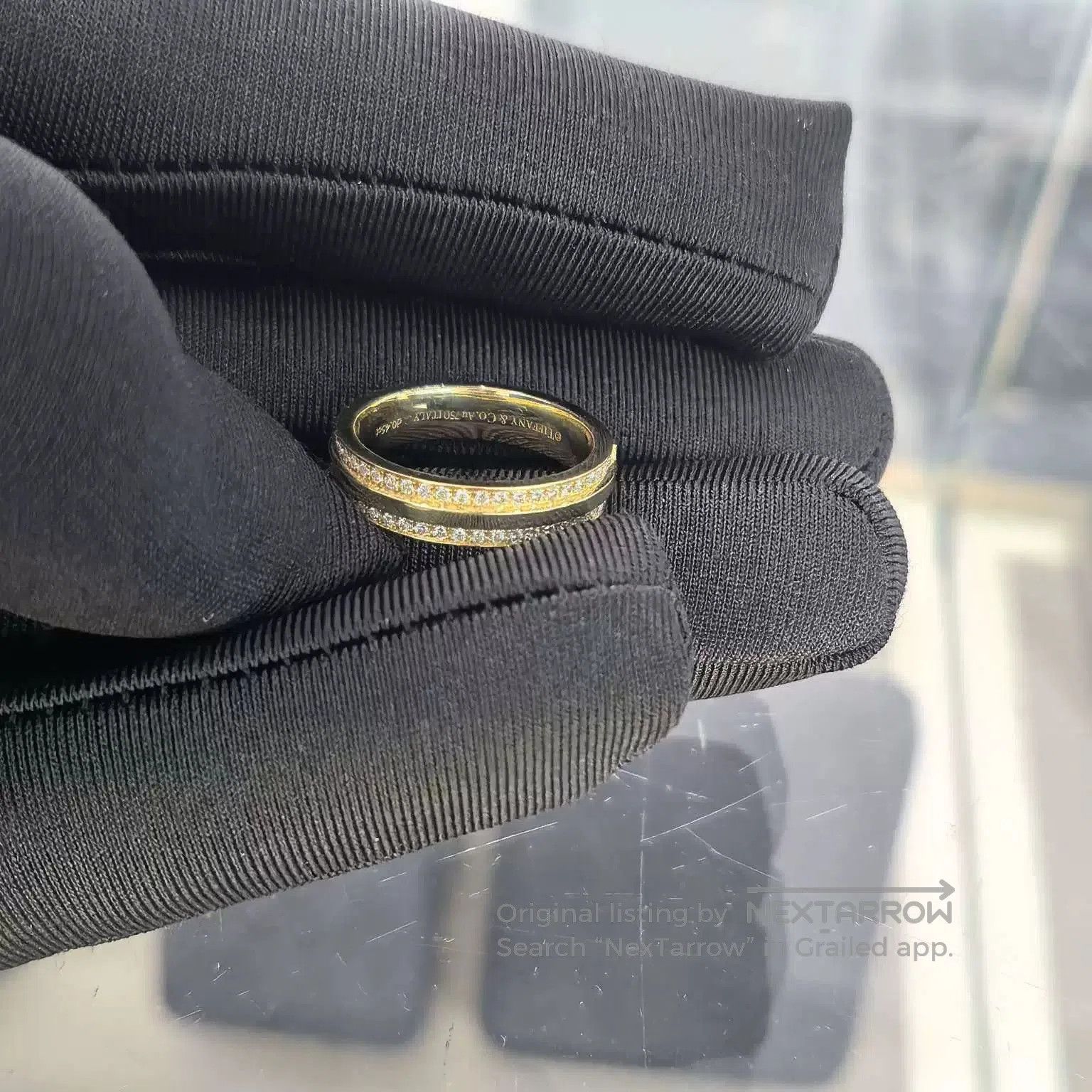 Tiffany & Co. Tiffany & Co. 18k Gold Double T Diamond Ring. Size ONE SIZE - 3 Thumbnail