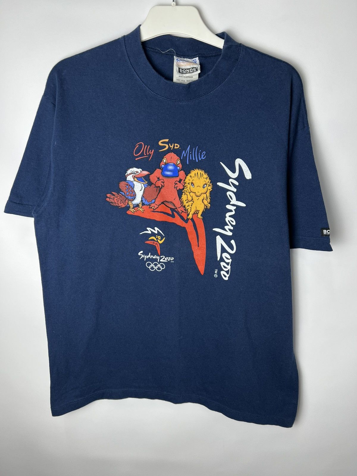 Vintage Vintage sportswear 2000 Sydney Olympics Games T-shirt Size US M / EU 48-50 / 2 - 1 Thumbnail