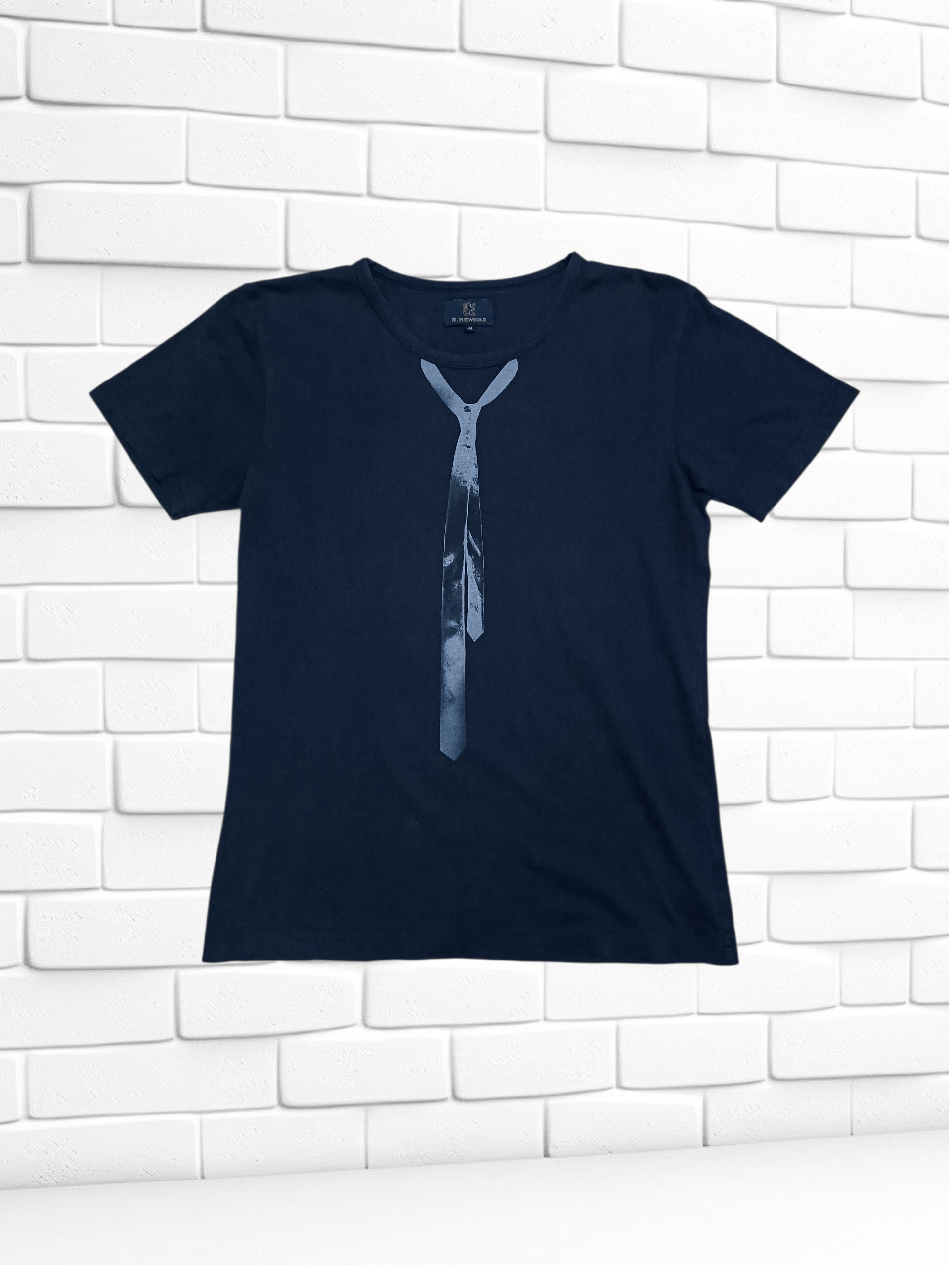 Japanese Brand Japanese Brand Short Sleeve T-shirt Fake Tie Size US M / EU 48-50 / 2 - 1 Thumbnail