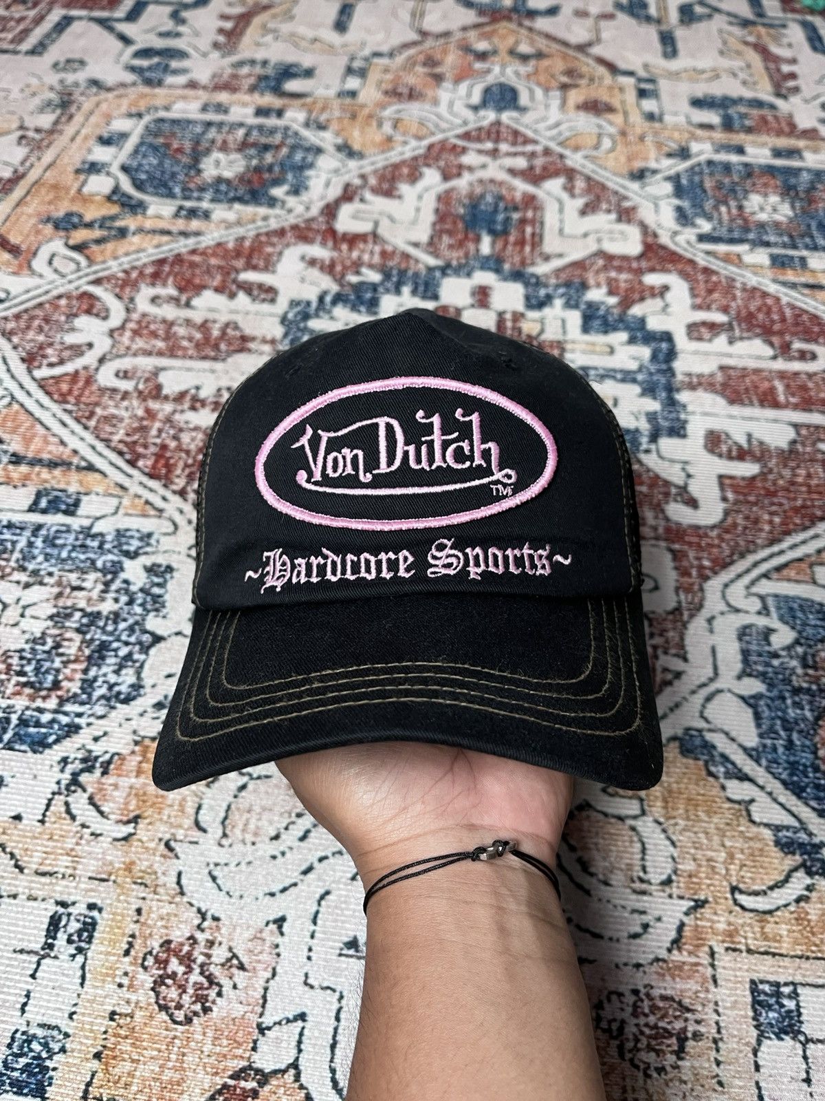 Von Dutch Von Dutch Hardcore Sports Trucker Hats Size ONE SIZE - 4 Thumbnail