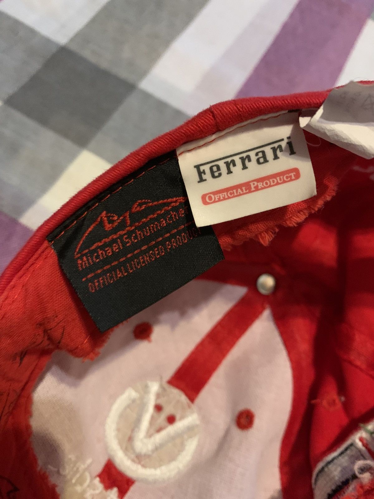 Ferrari Ferrari Michael Schumacher 2006 Cap Size ONE SIZE - 8 Thumbnail