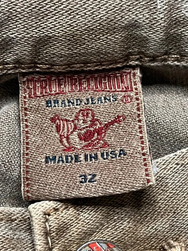 True Religion Vintage True Religion distressed denim jenas Size US 32 / EU 48 - 3 Thumbnail