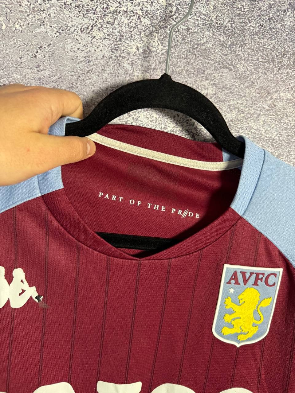 Vintage Vintage Aston Villa 2020/21 Kappa Soccer Jersey Size US XXL / EU 58 / 5 - 15 Thumbnail