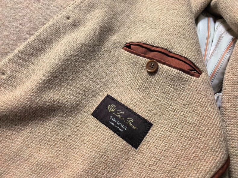 Loro Piana LORO PIANA Little Camel Cashmere Jacket Size US XL / EU 56 / 4 - 8 Thumbnail