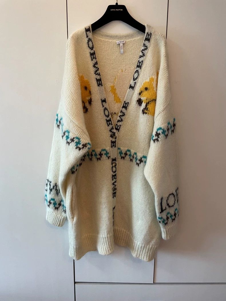 Loewe Loewe woollen sweater Size S / US 4 / IT 40 - 1 Thumbnail