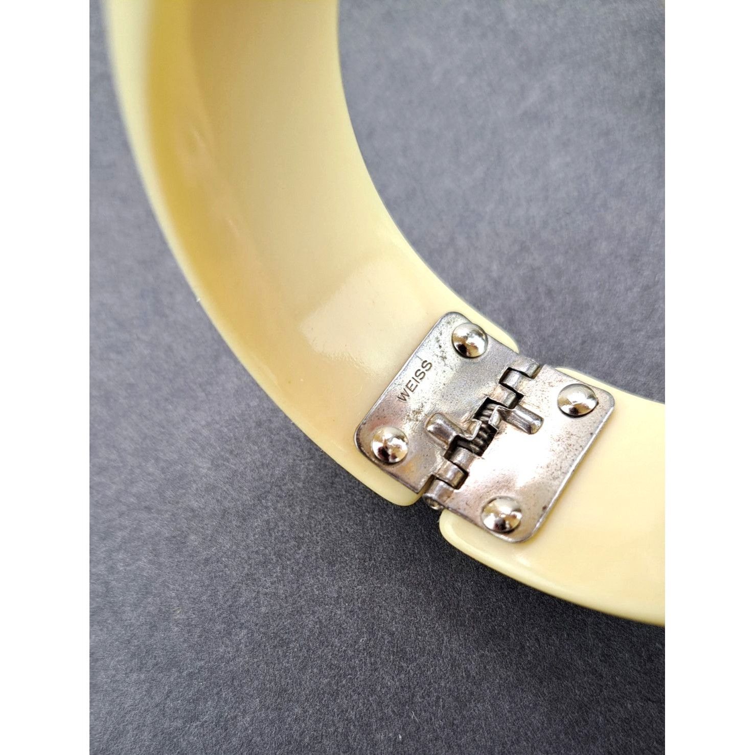 Vintage Vintage Weiss Clamper Bracelet & Clip-On Earrings Set Black Size ONE SIZE - 6 Thumbnail