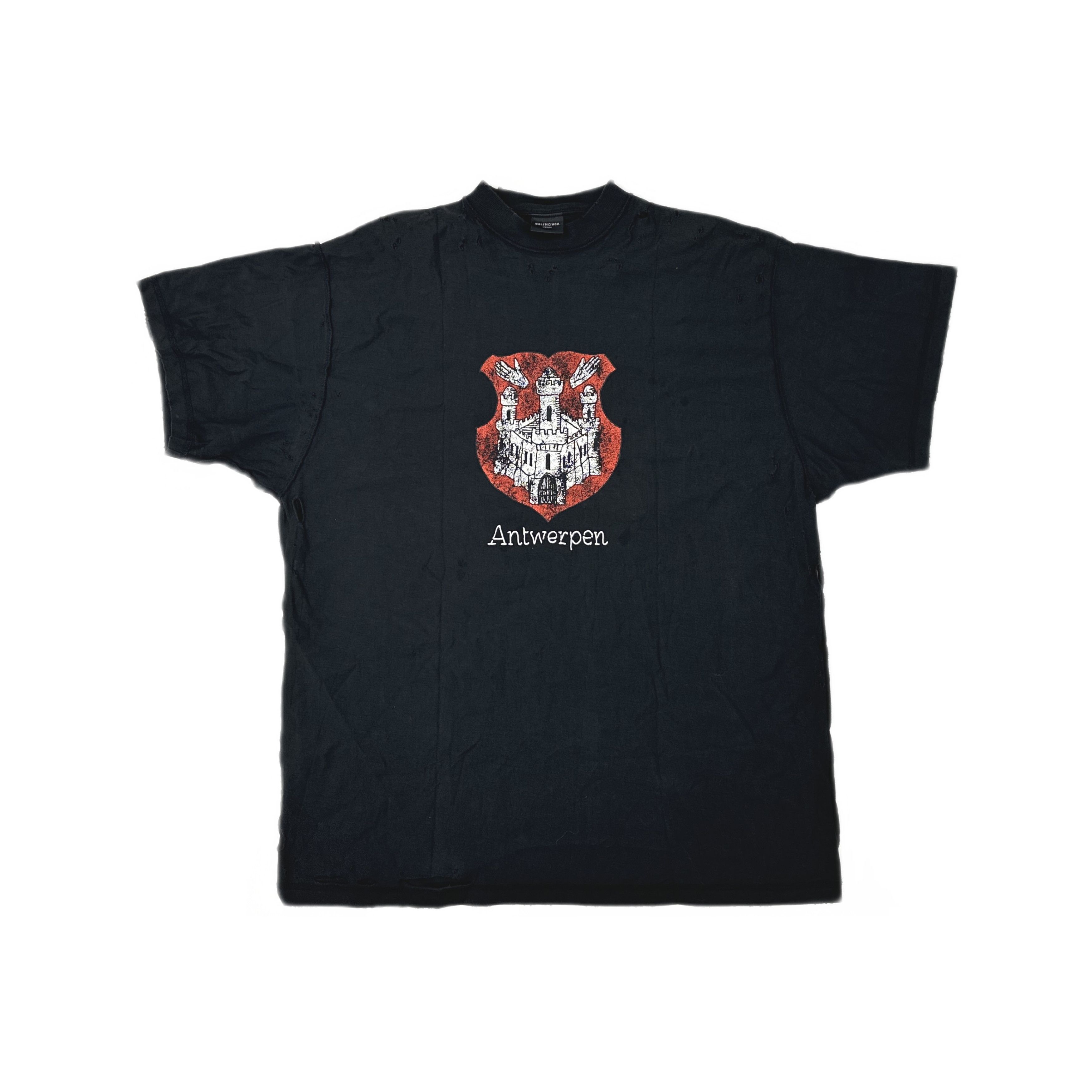 Balenciaga Balenciaga Antwerpen Graphic T-Shirt US L Size US L / EU 52-54 / 3 - 1 Thumbnail