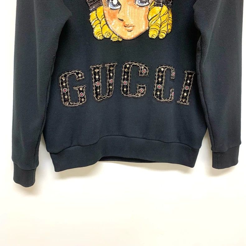 Gucci Gucci Flower Fairy Sequin Sweatshirt 2503-Nextarrow Size US M / EU 48-50 / 2 - 6 Thumbnail