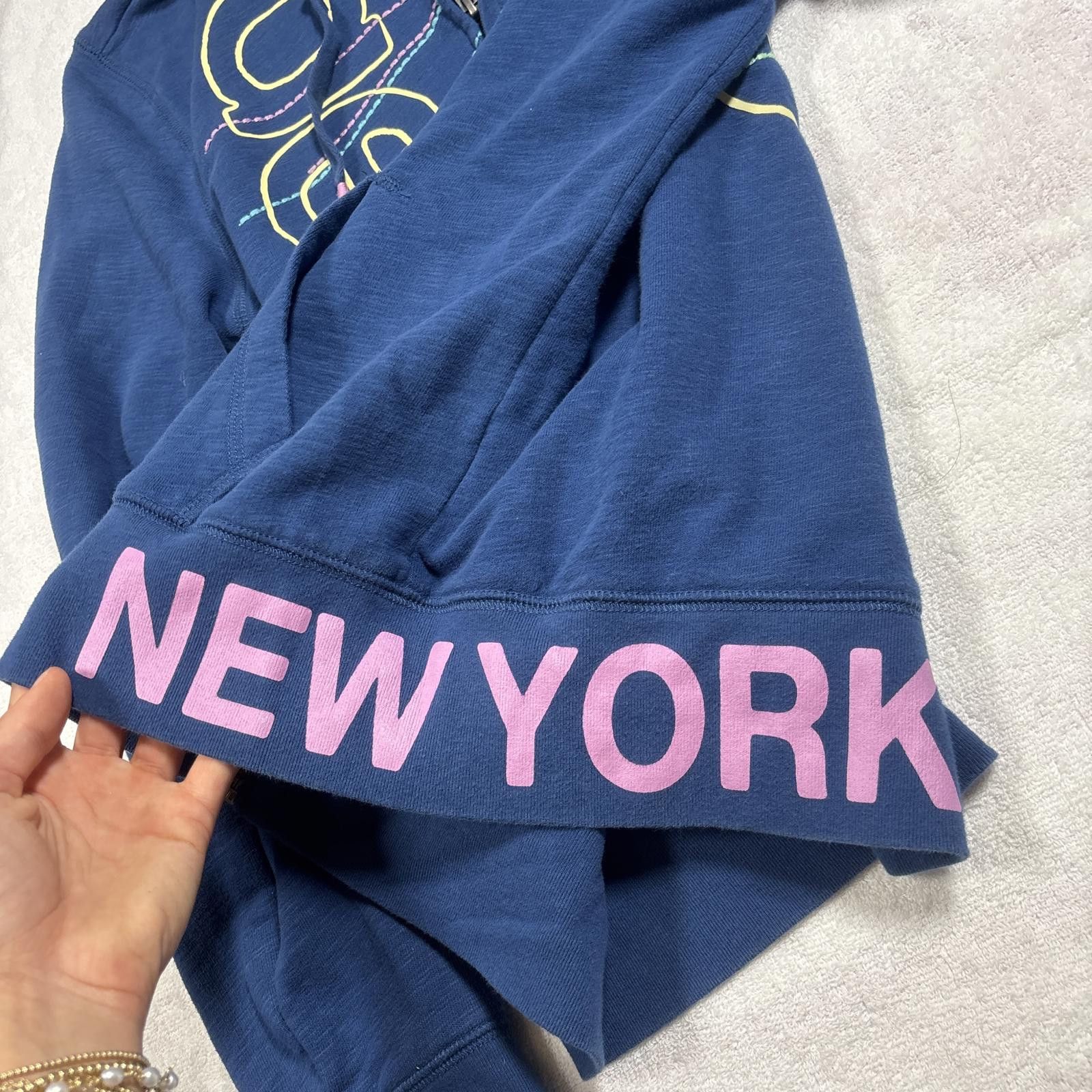 Aeropostale y2k blue aeropostale zip up hoodie Size XL / US 12-14 / IT 48-50 - 6 Thumbnail