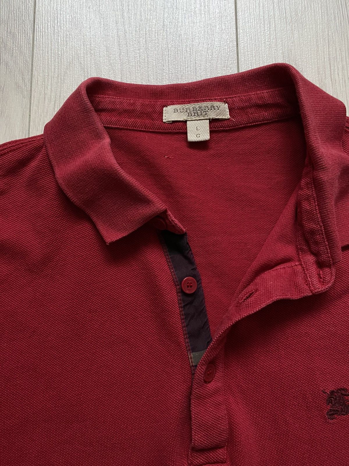 Burberry classic Burberry polo shirt with nova check Size US L / EU 52-54 / 3 - 6 Thumbnail
