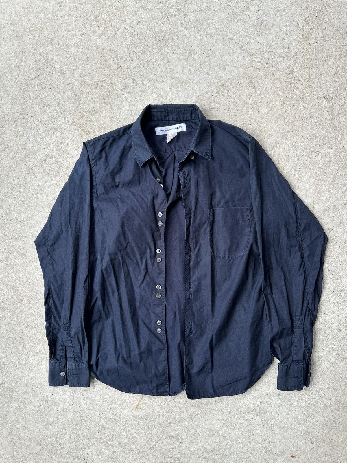Comme des Garcons SHIRT COMME DES GARÇON SHIRT IN NAVY Size US S / EU 44-46 / 1 - 1 Thumbnail