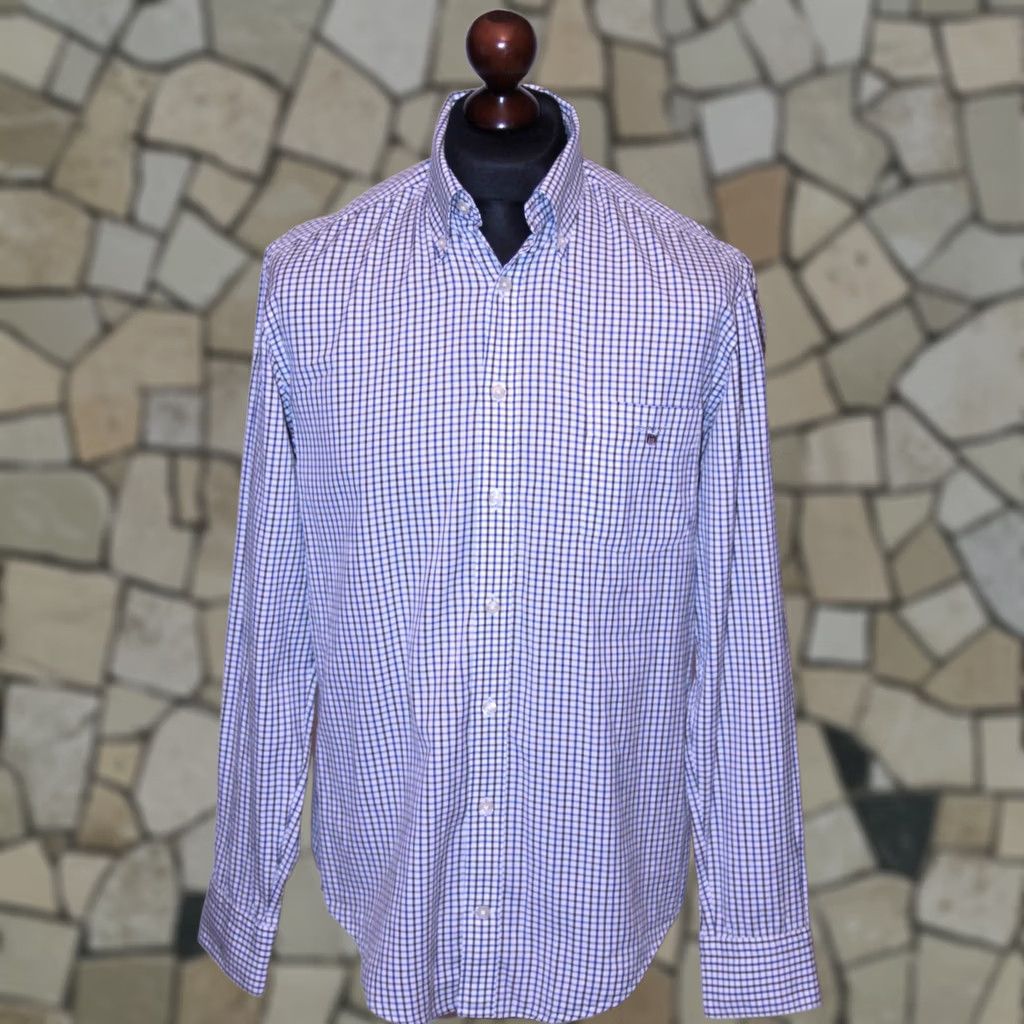 Gant GANT Heritage Pinpoint mens shirt Size M E-Z fit Multicoloured Button-Up Collared Long Sleeve Casual Shirts Mens Size US M / EU 48-50 / 2 - 1 Thumbnail