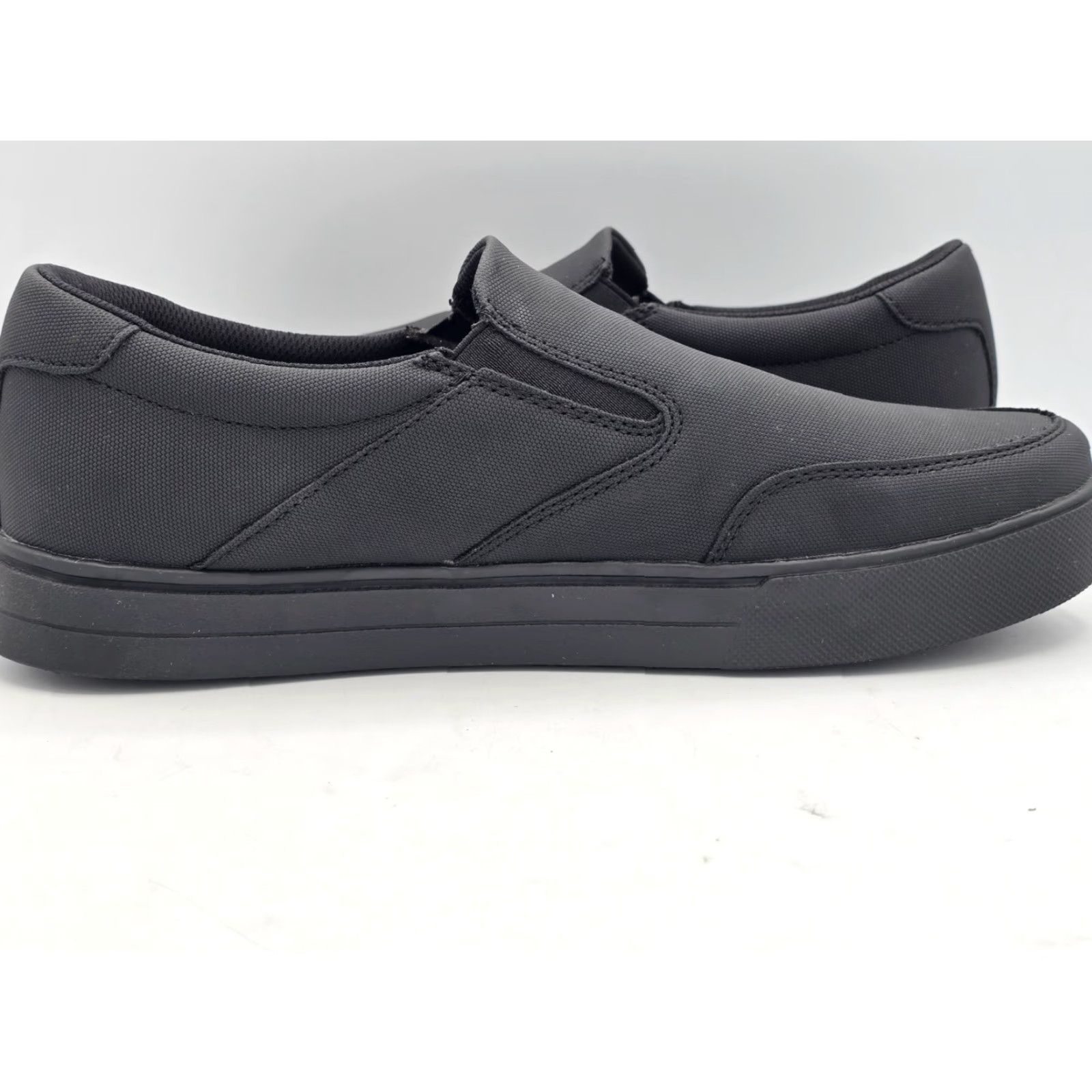 Scholl Dr. Scholl's Valiant Slip-Resistant Sneaker Black Slip On Work - Sz 10 M Men's Shoes Size US 10 / EU 43 - 5 Thumbnail