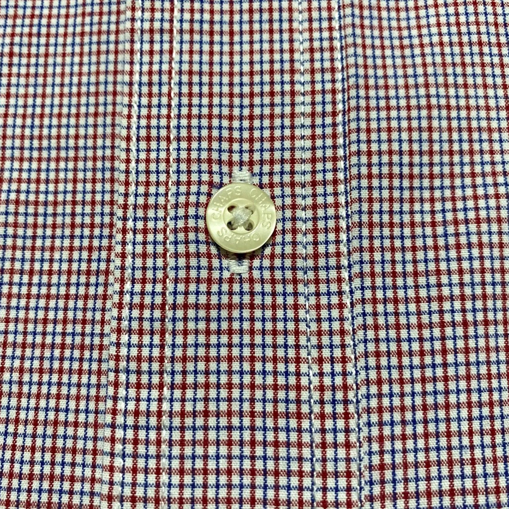 Chaps Chaps Mens Shirt L Multicolor Plaid Short Sleeve Button-Down Size US L / EU 52-54 / 3 - 4 Thumbnail