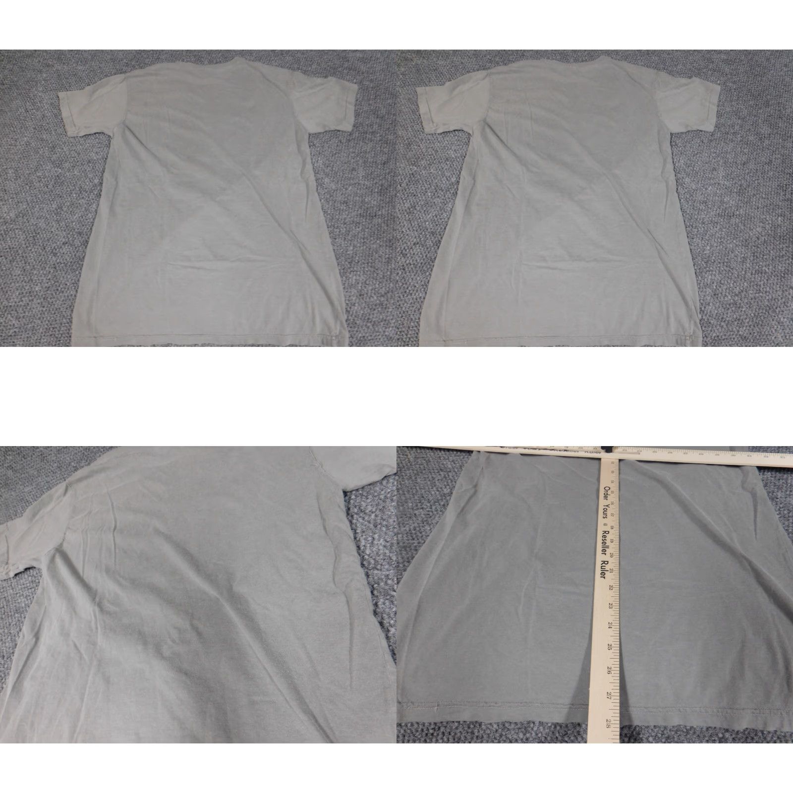 Comfort Colors Comfort Colors Shirt Mens M Gray Short Sleeve Crew Neck Logo T-Shirt Cotton Blend Polyester All Seasons Regular Modern Graphic Size US M / EU 48-50 / 2 - 8 Thumbnail