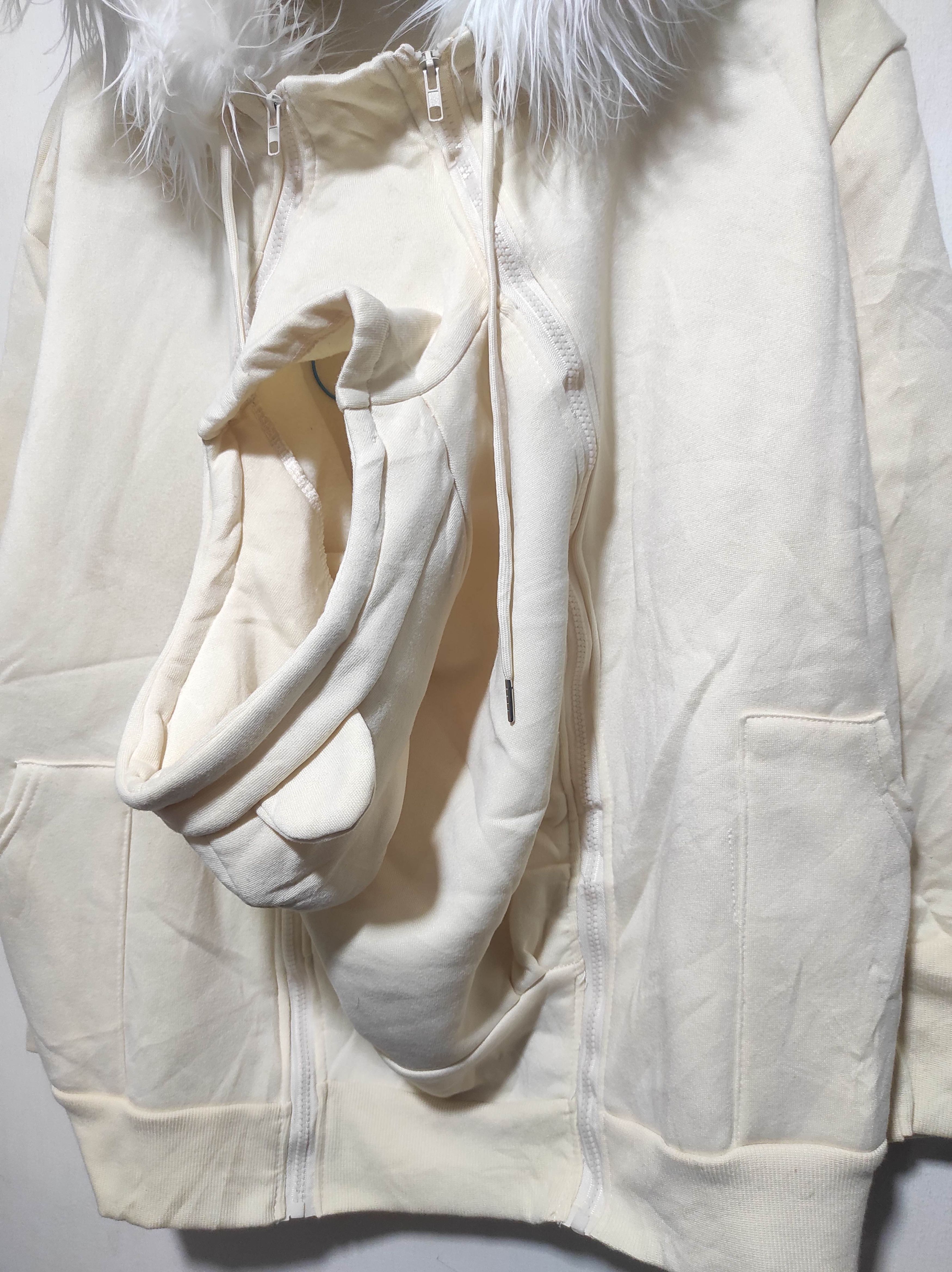 Hysteric Glamour Two hoodie heads Zipper Fur Hoodie LGB IfSixWasNine style Size US M / EU 48-50 / 2 - 5 Thumbnail